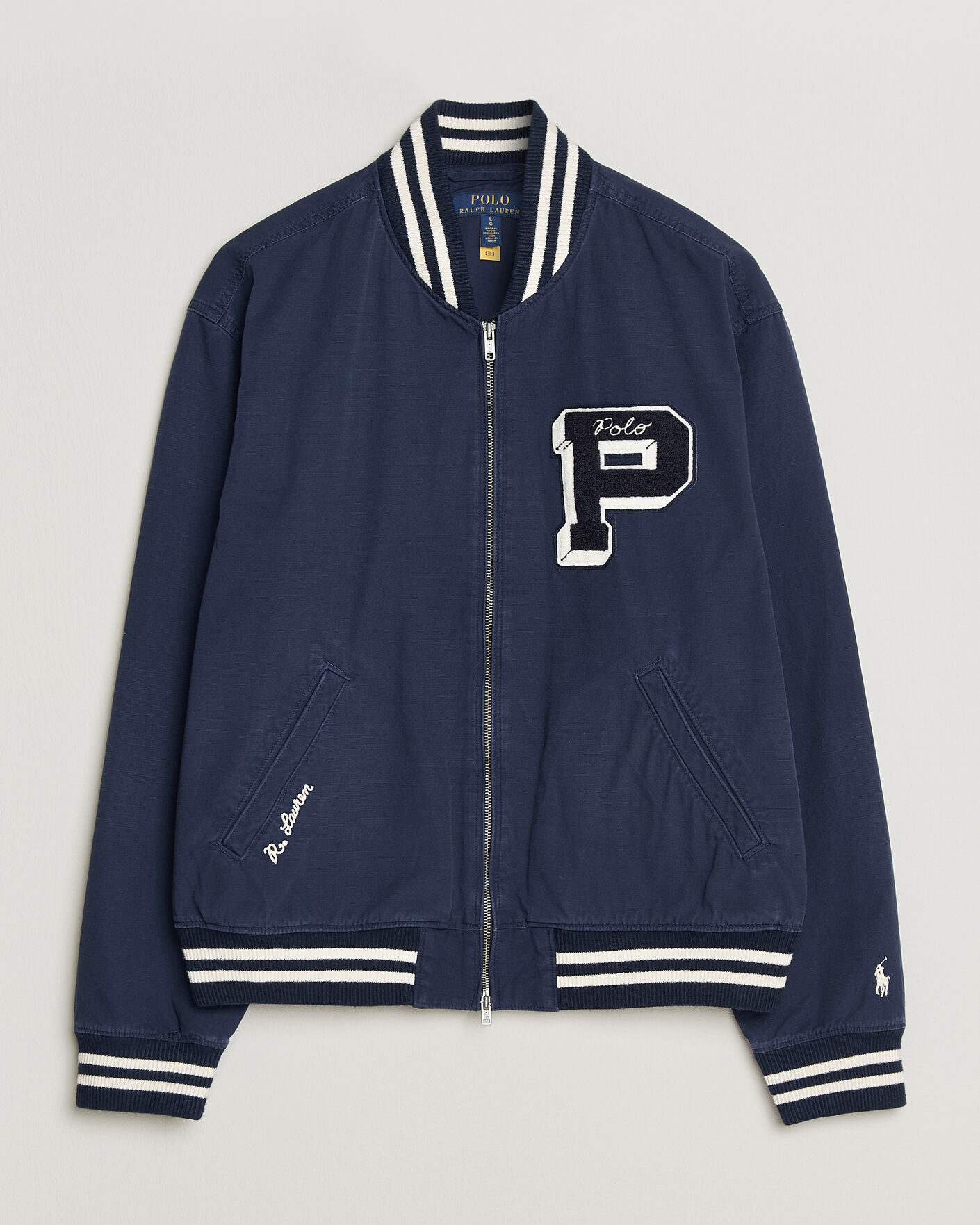 Heren | Jassen | Polo Ralph Lauren | Rustic Canvas Bomberjacket Newport Navy