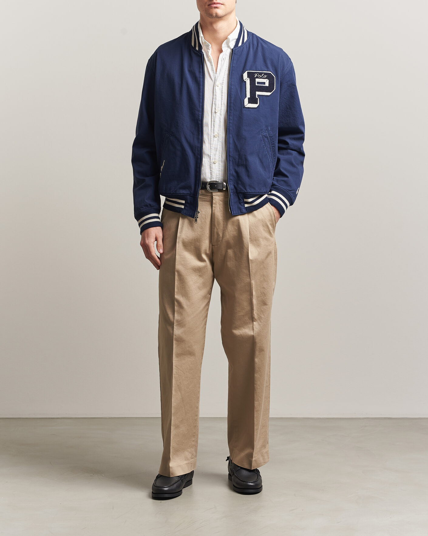 Heren | Jassen | Polo Ralph Lauren | Rustic Canvas Bomberjacket Newport Navy