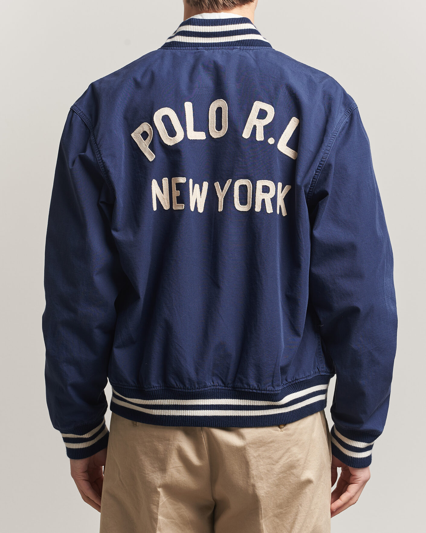 Heren | Jassen | Polo Ralph Lauren | Rustic Canvas Bomberjacket Newport Navy