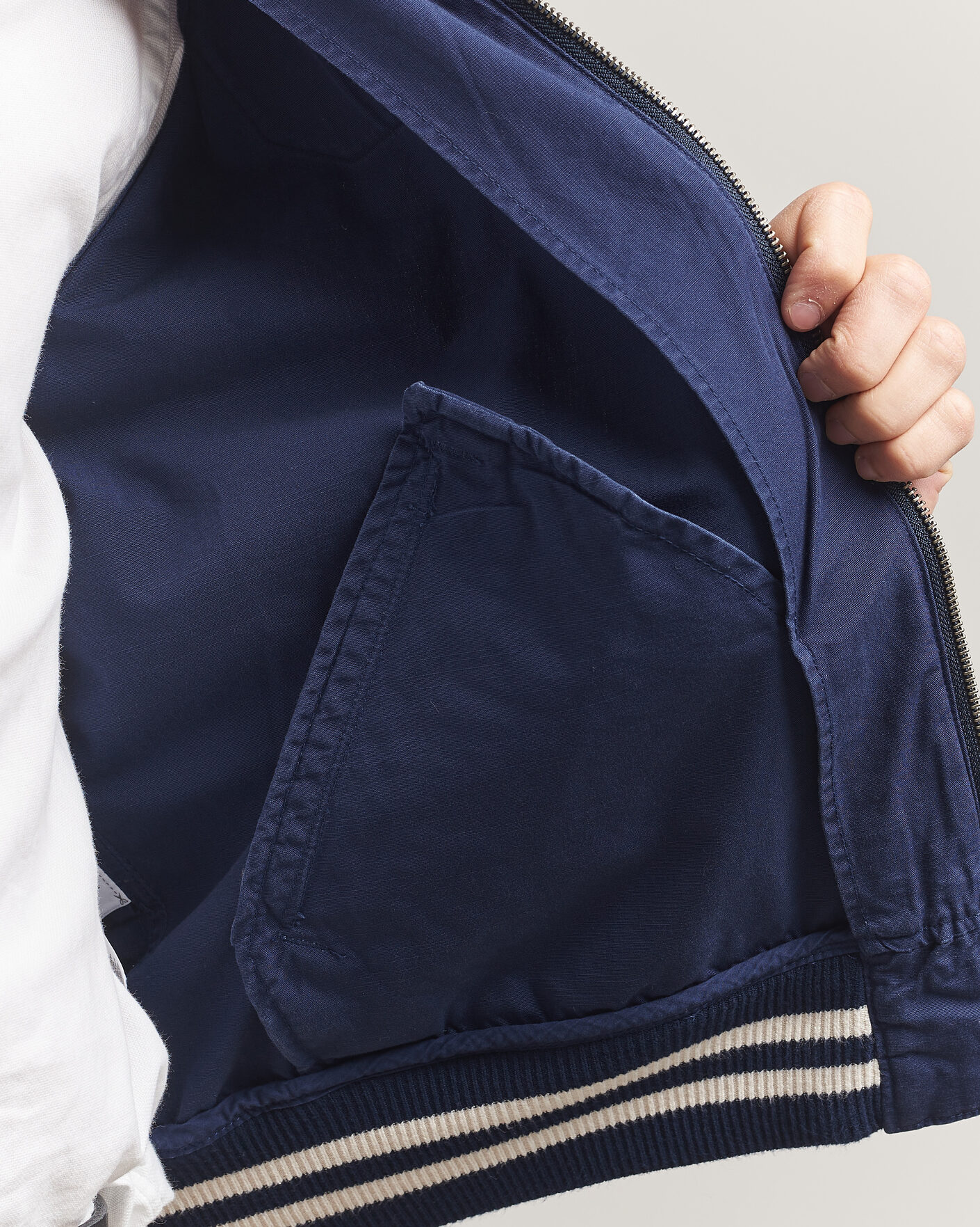 Heren | Jassen | Polo Ralph Lauren | Rustic Canvas Bomberjacket Newport Navy