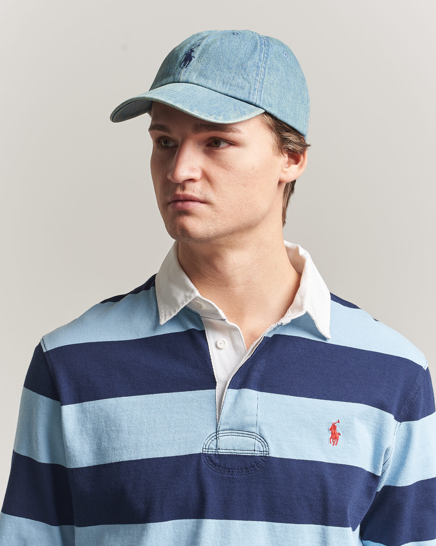 Heren | Hoeden en petten | Polo Ralph Lauren | Denim Cap Light Wash