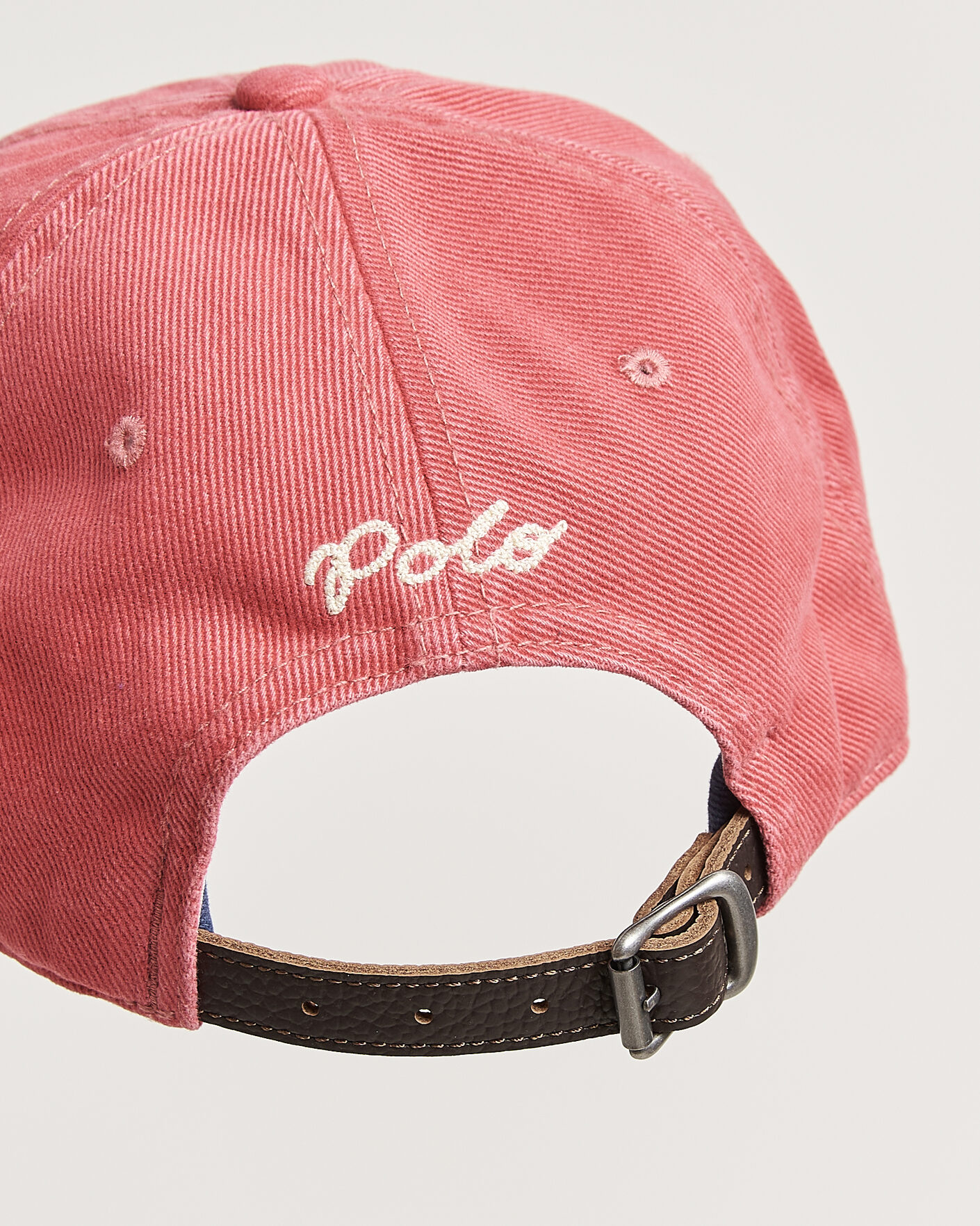 Heren | Polo Ralph Lauren Cotton Twill Logo Cap Nantucket Red | Polo Ralph Lauren | Cotton Twill Logo Cap Nantucket Red