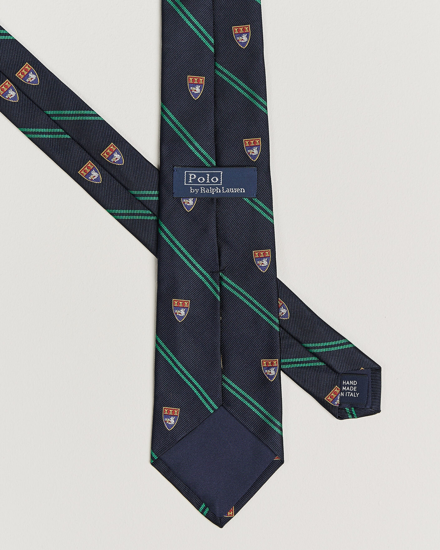 Heren | Stropdassen | Polo Ralph Lauren | Boarshead Club Tie Navy/Green