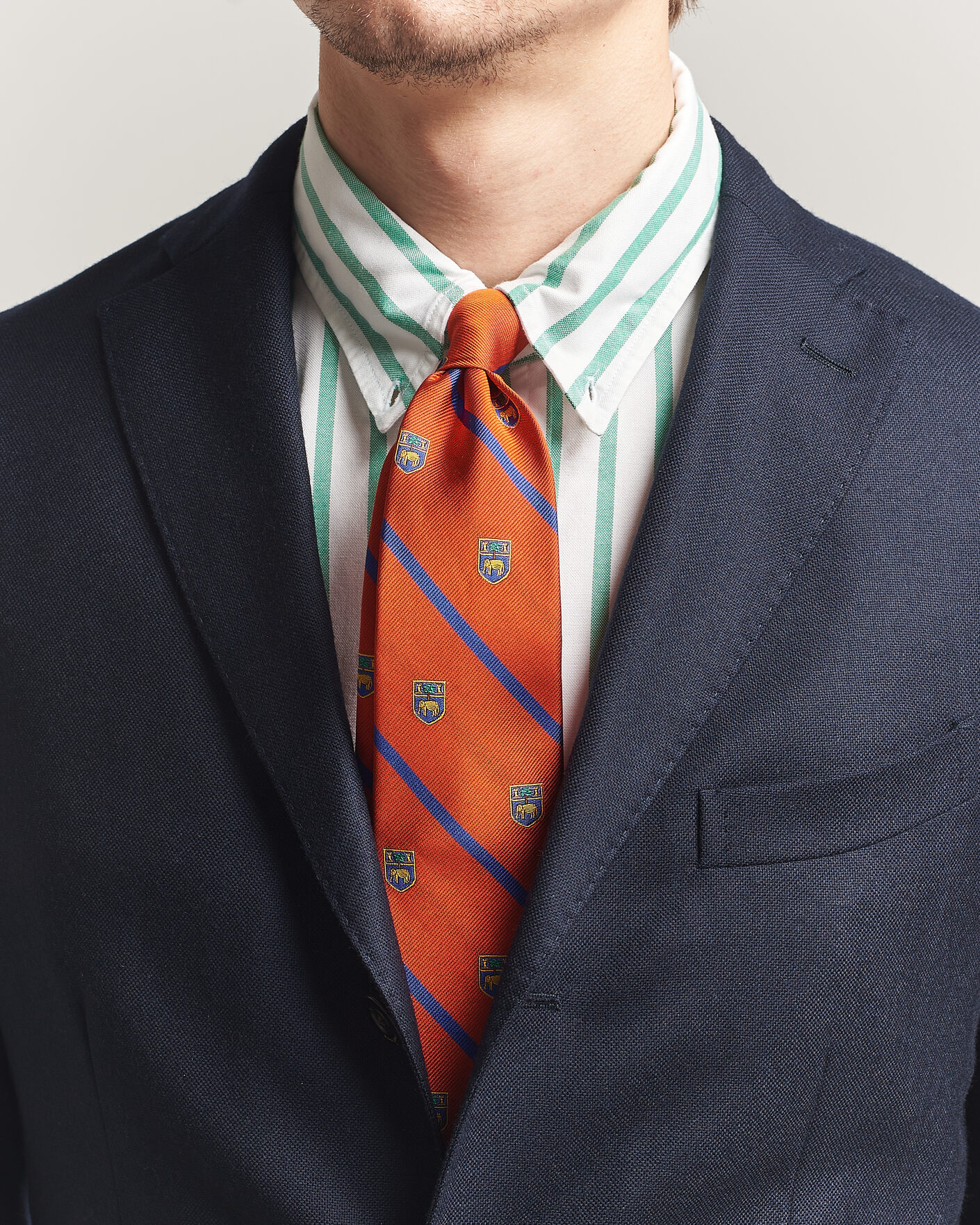 Heren | Stropdassen | Polo Ralph Lauren | Elephant Palm Club Tie Orange