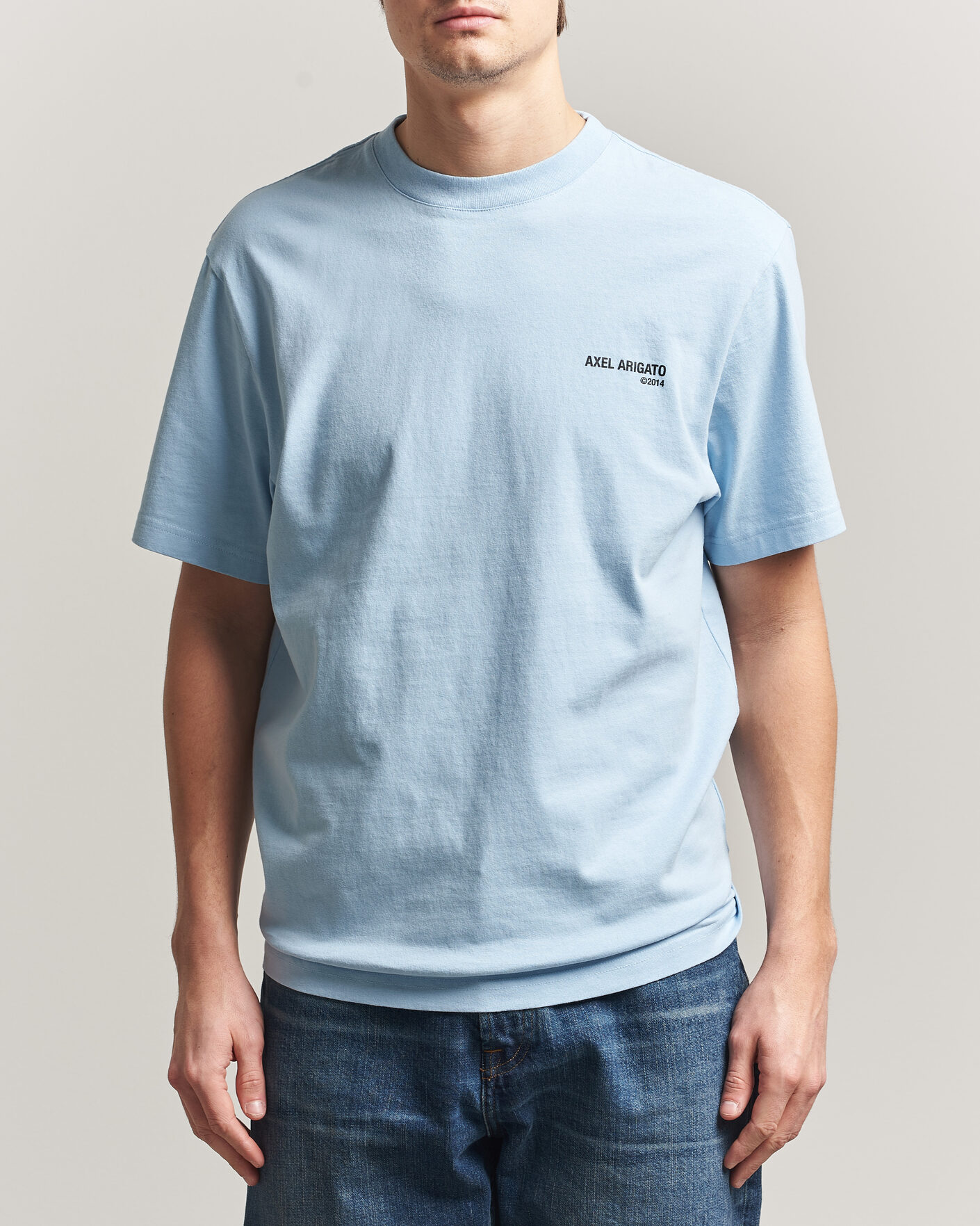 Heren | T-shirts | Axel Arigato | Legacy T-Shirt Powder Blue