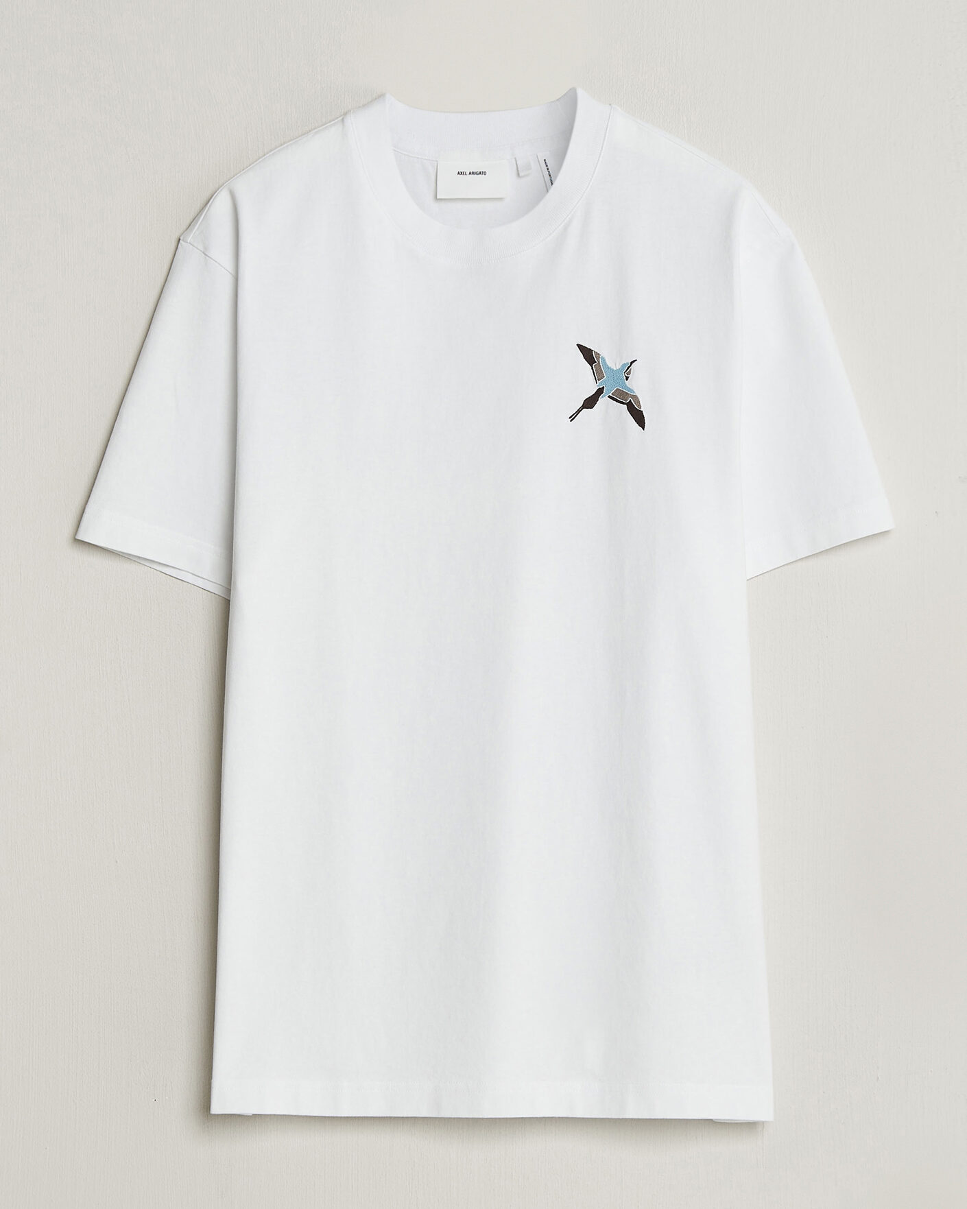 Heren | T-shirts | Axel Arigato | Micro Bee Bird T-Shirt White