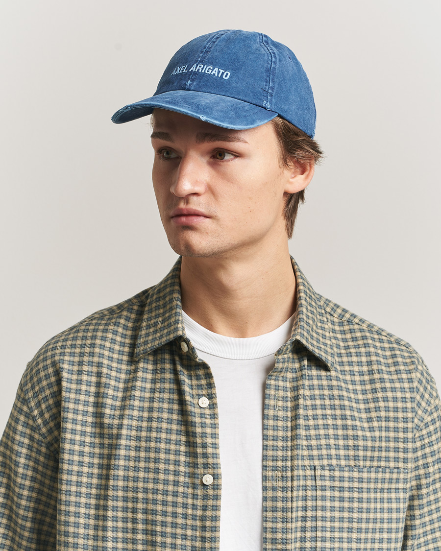 Heren | Hoeden en petten | Axel Arigato | AA Logo Cap Washed Blue