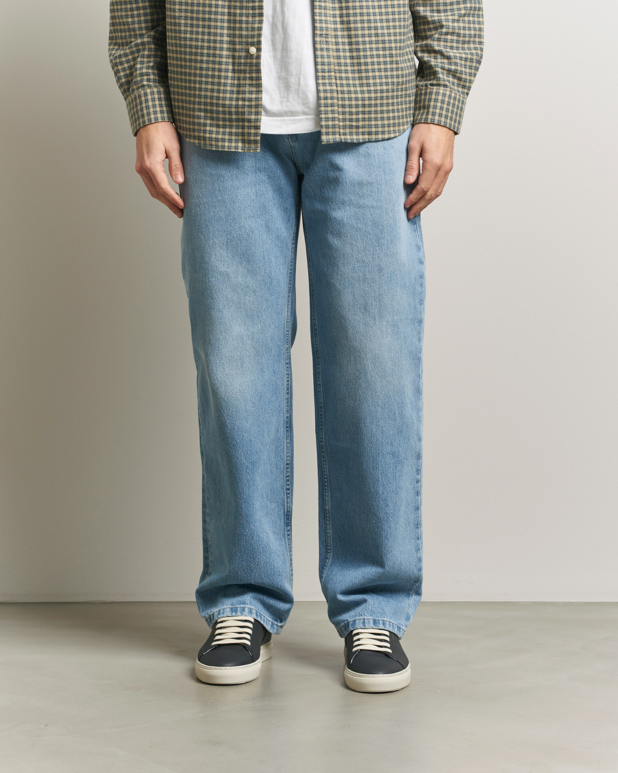 Heren | Jeans | Axel Arigato | Archive Straight Fit Jeans Light Blue