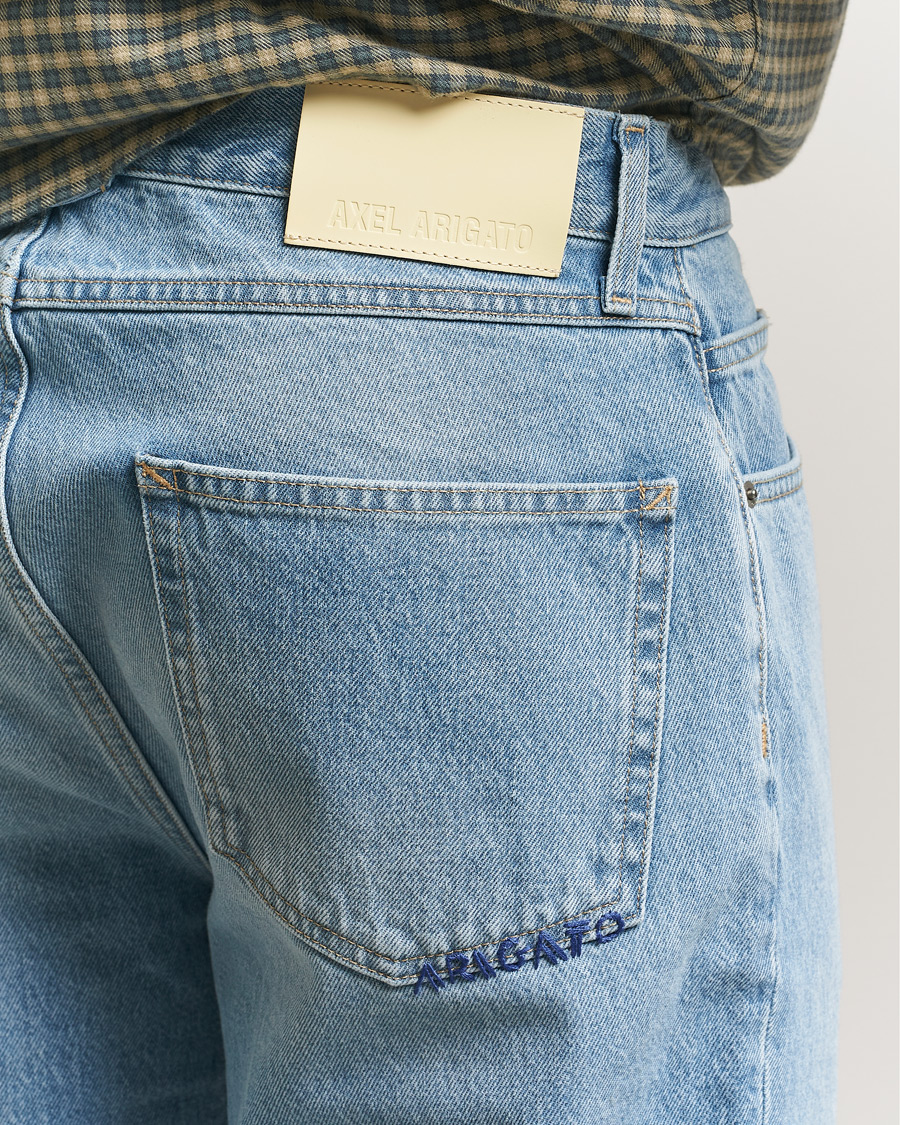 Heren | Jeans | Axel Arigato | Archive Straight Fit Jeans Light Blue