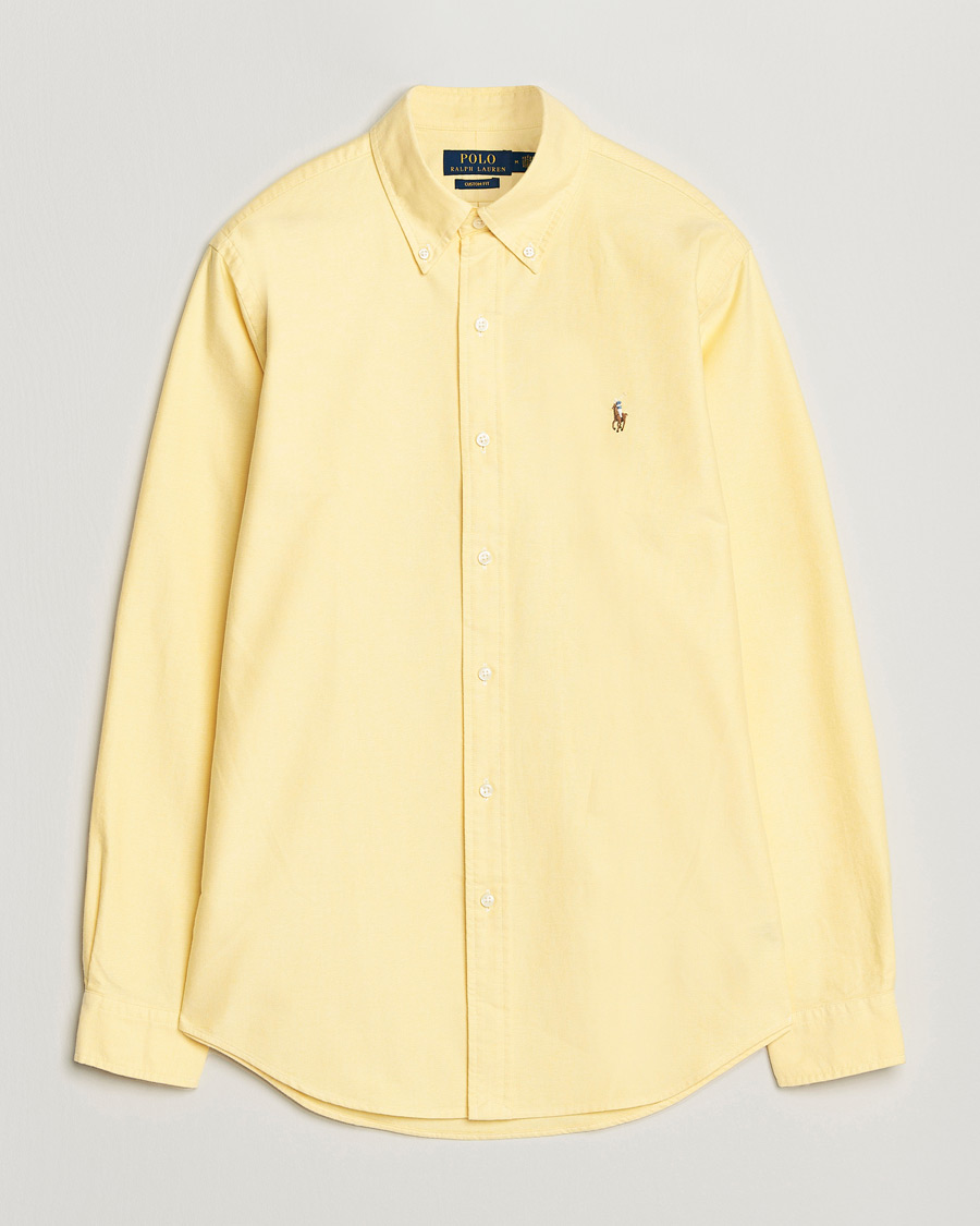 Heren | Overhemden | Polo Ralph Lauren | Custom Fit Oxford Shirt Yellow