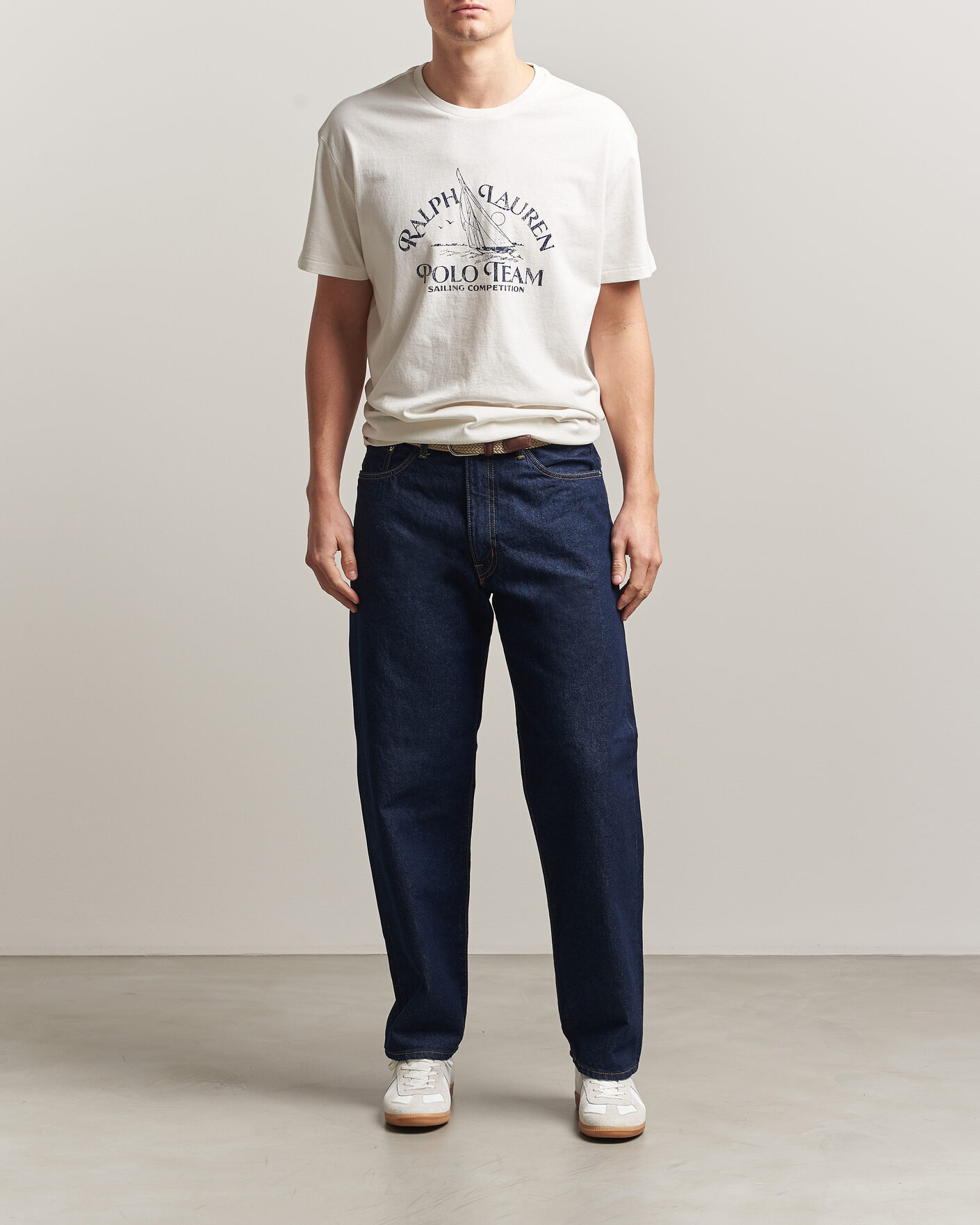 Heren | T-shirts | Polo Ralph Lauren | Ralph's Beach Club Printed Tee Deckwash White