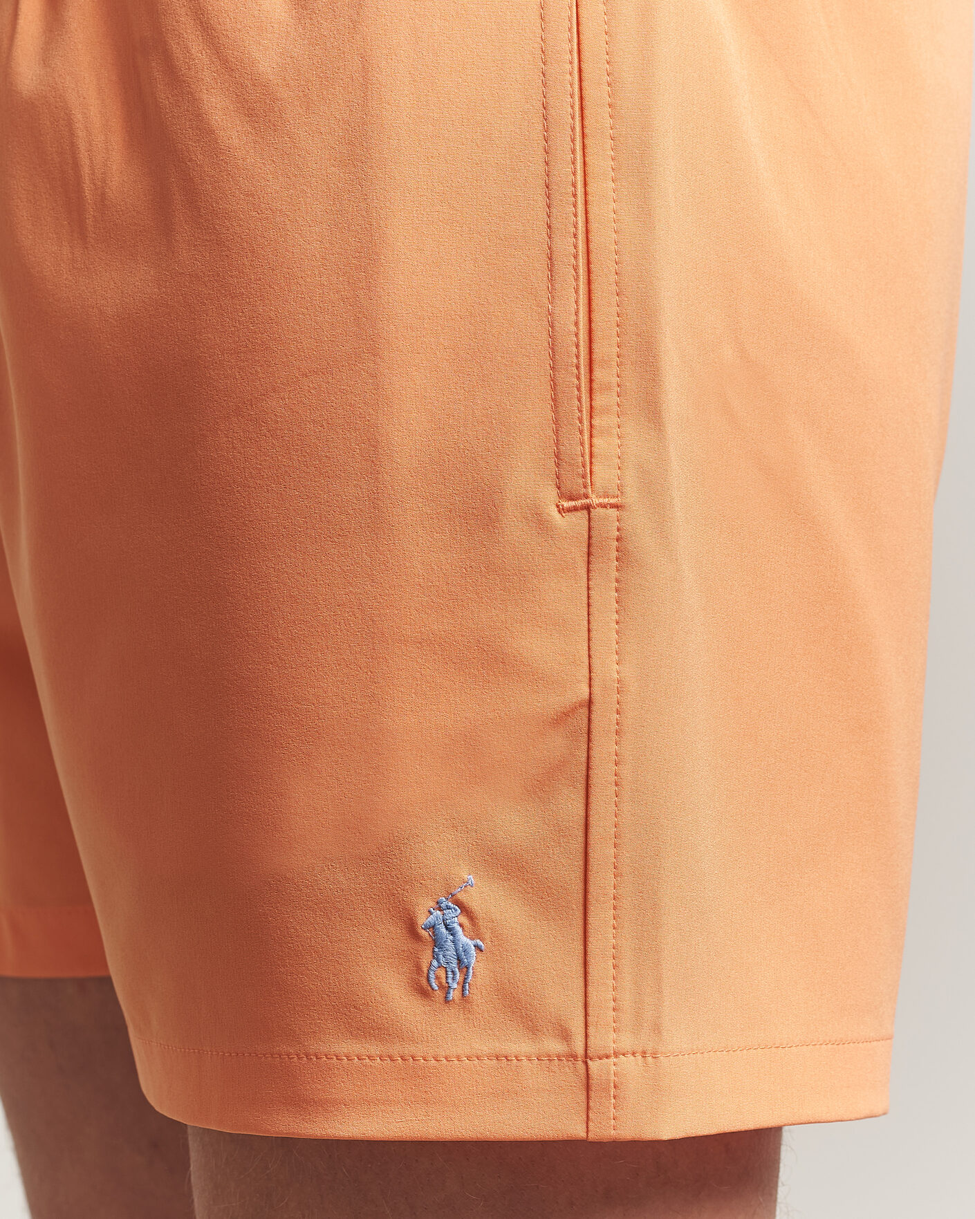 Heren | Zwembroek | Polo Ralph Lauren | Traveler Slim Trunk Orange