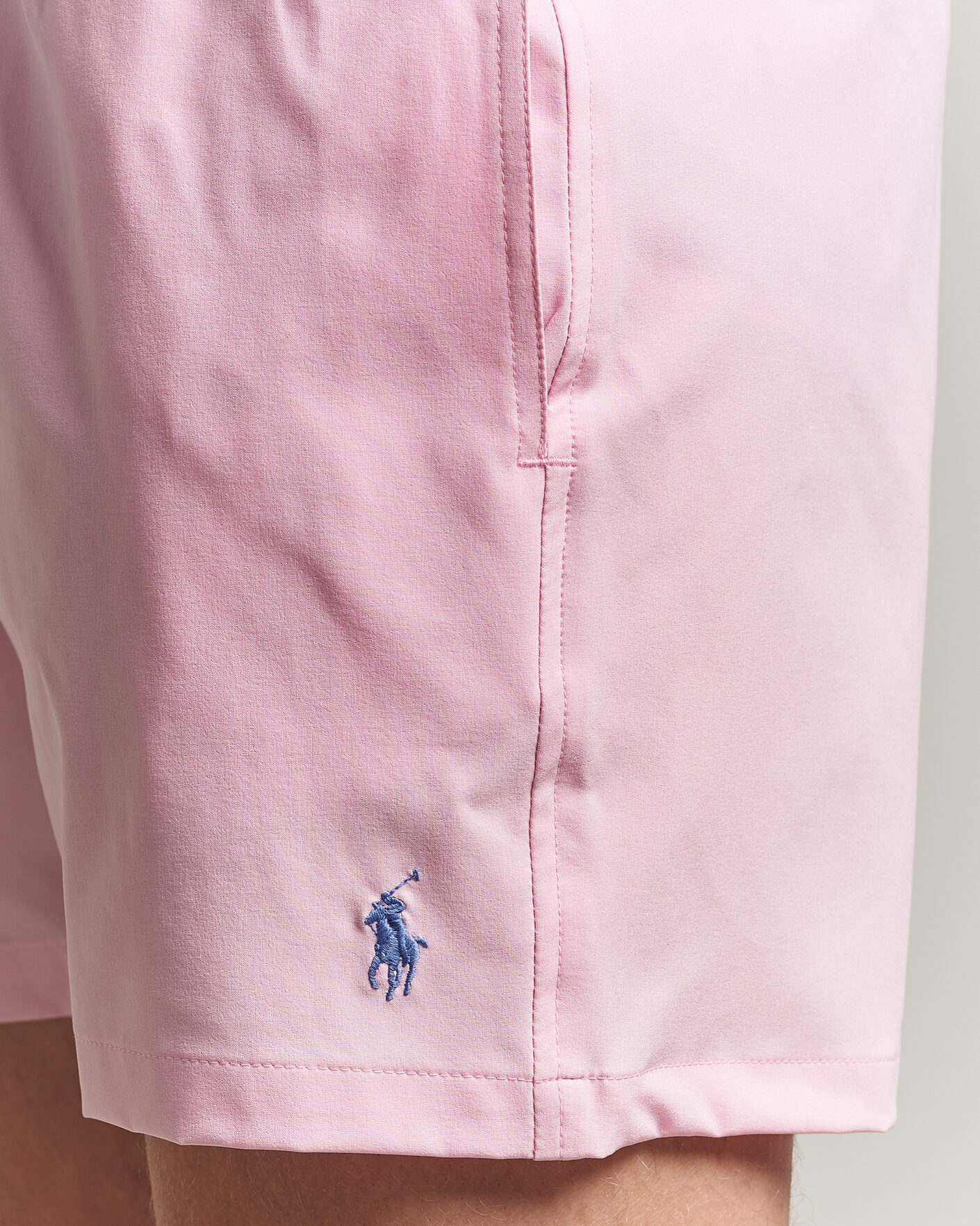 Heren | Zwembroek | Polo Ralph Lauren | Traveler Slim Trunk Pink