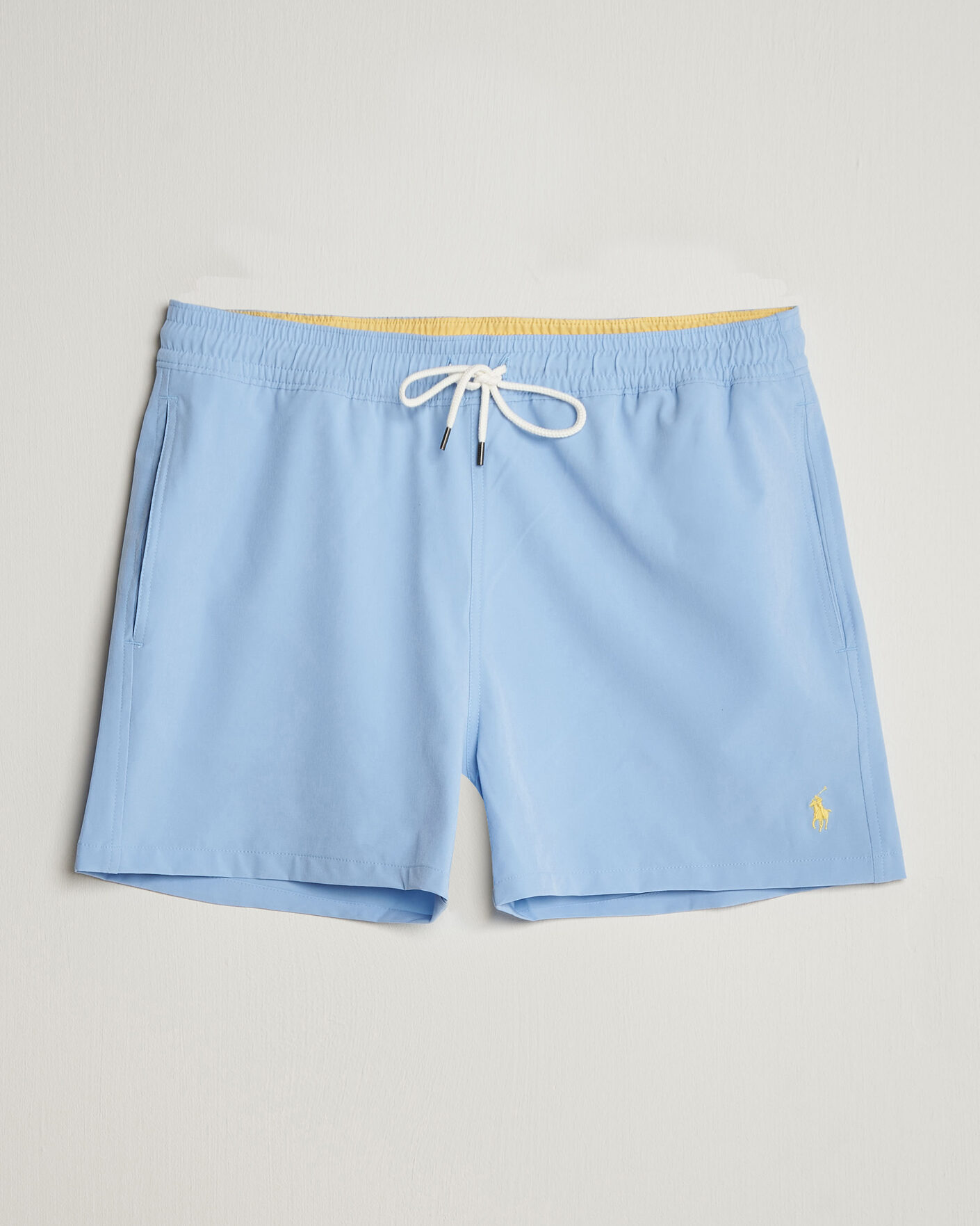 Heren | Zwembroek | Polo Ralph Lauren | Traveler Slim Trunk Light Blue