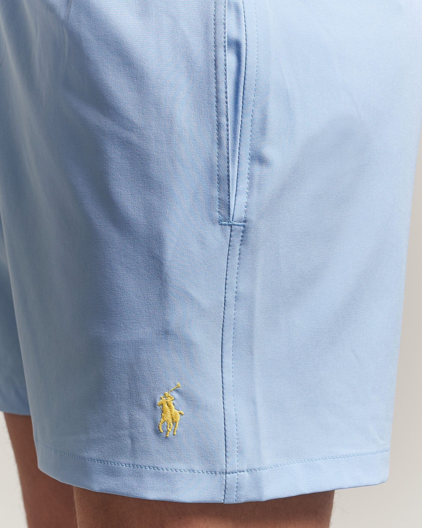 Heren | Zwembroek | Polo Ralph Lauren | Traveler Slim Trunk Light Blue