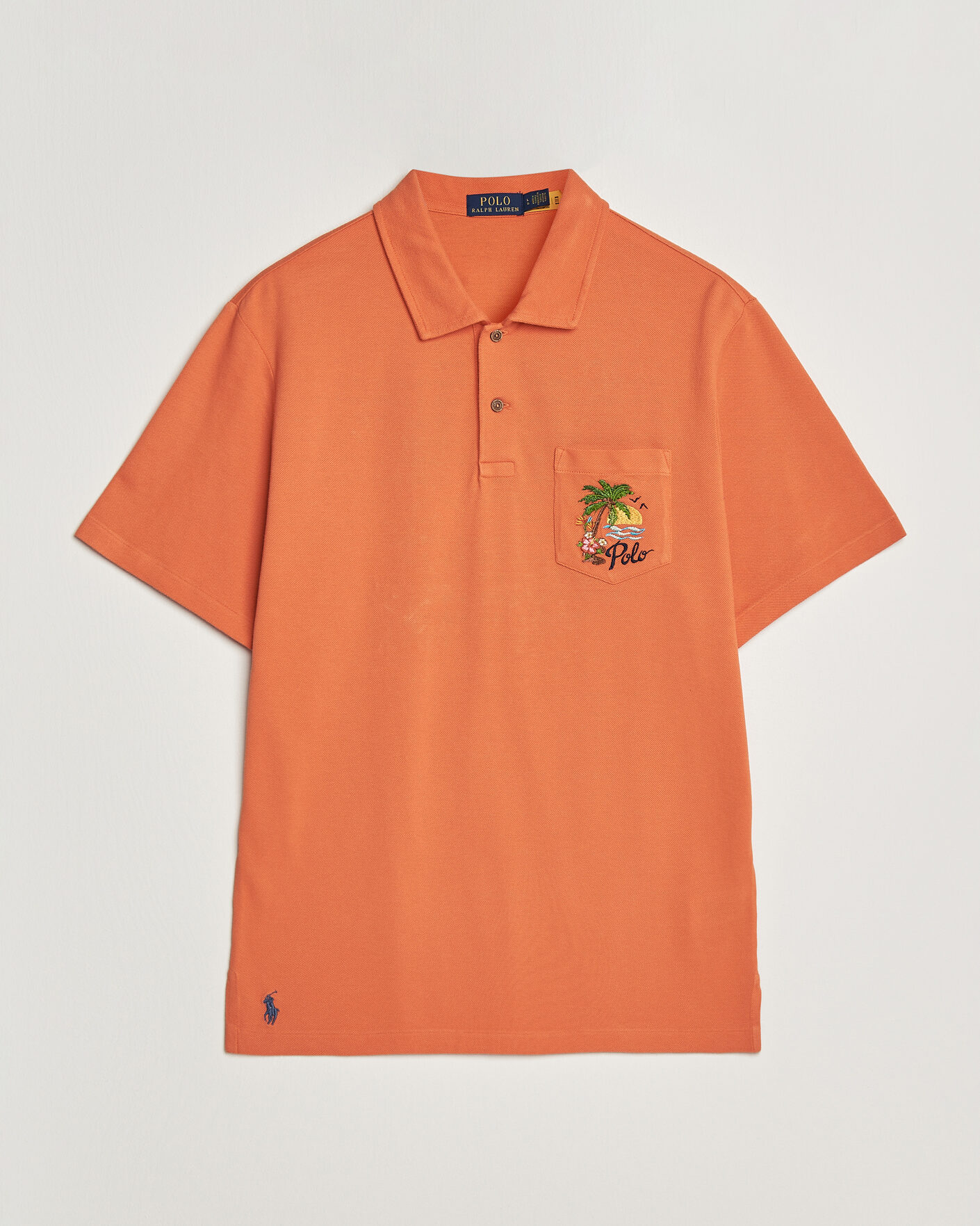 Heren | Polo's | Polo Ralph Lauren | Classic Fit Pocket Polo Solar Sky