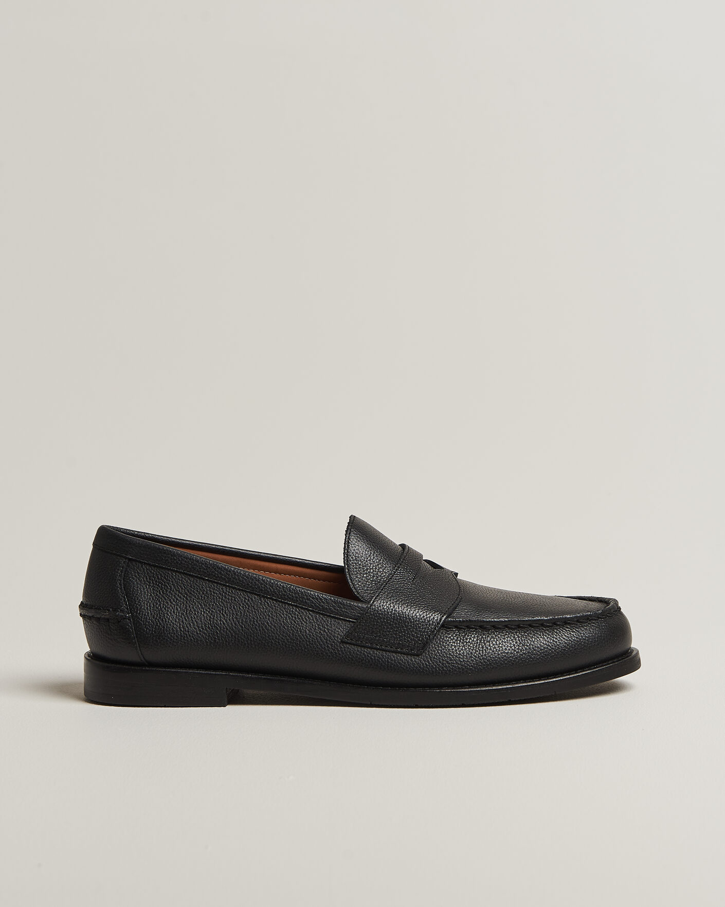 Heren | Instappers | Polo Ralph Lauren | Alston Penny Loafer Black Pebble Calf