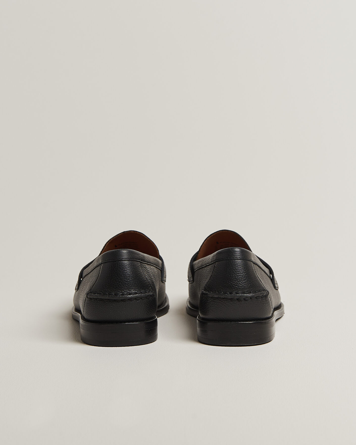 Heren | Instappers | Polo Ralph Lauren | Alston Penny Loafer Black Pebble Calf