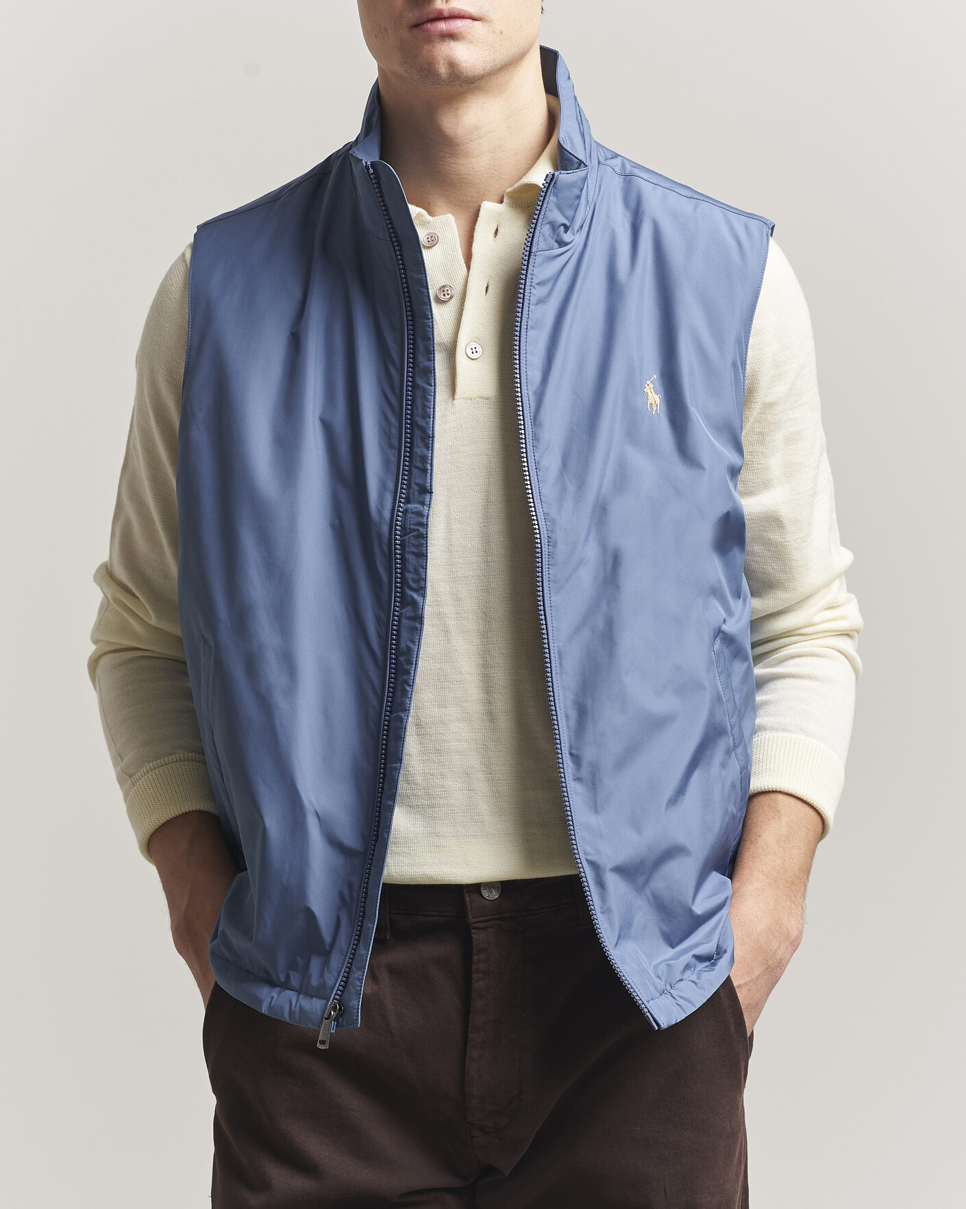 Heren | Gilets | Polo Ralph Lauren | Insulated Packable Vest Capri Blue