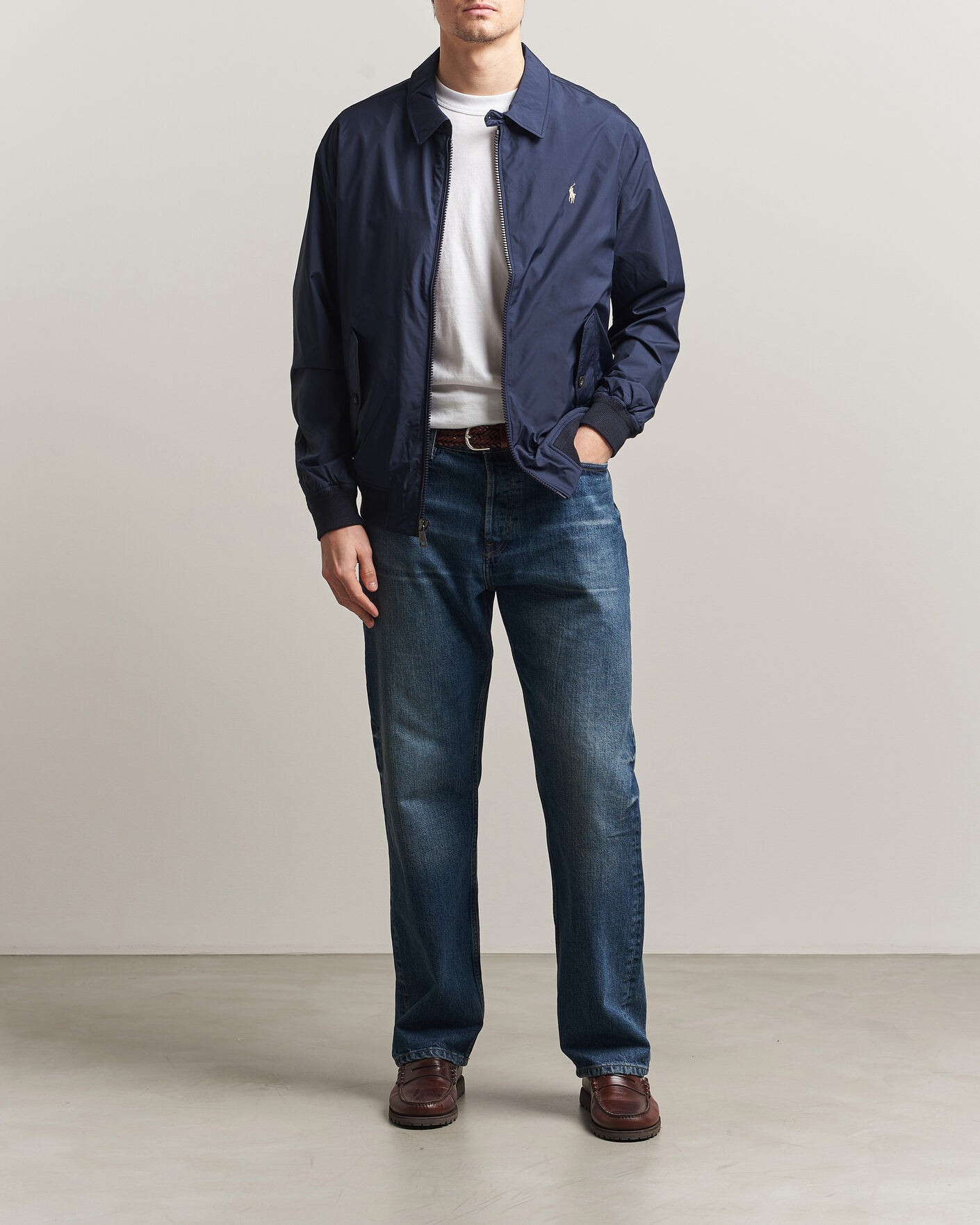 Heren | Jassen | Polo Ralph Lauren | Windbreaker Packable Jacket Navy