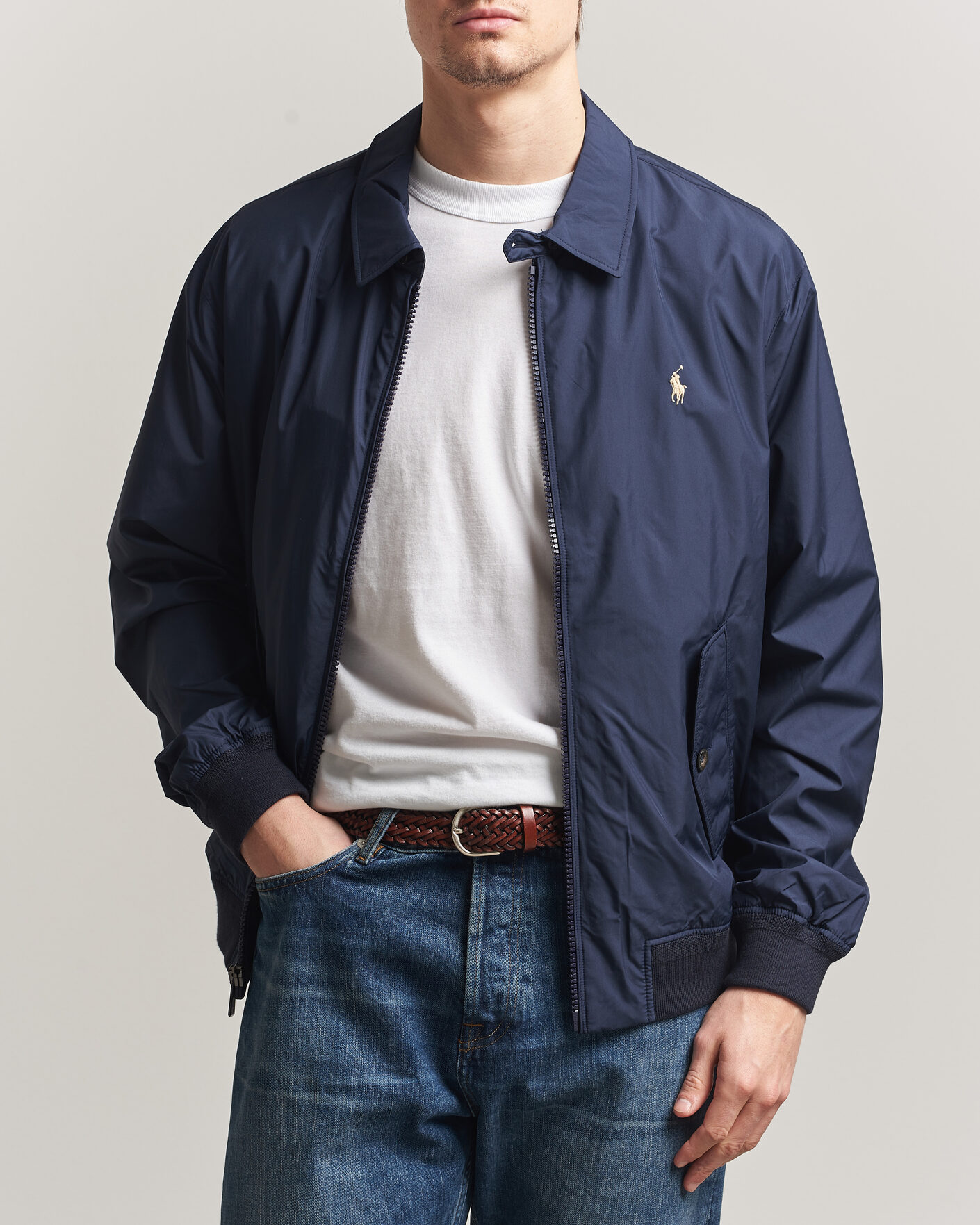 Heren | Jassen | Polo Ralph Lauren | Windbreaker Packable Jacket Navy
