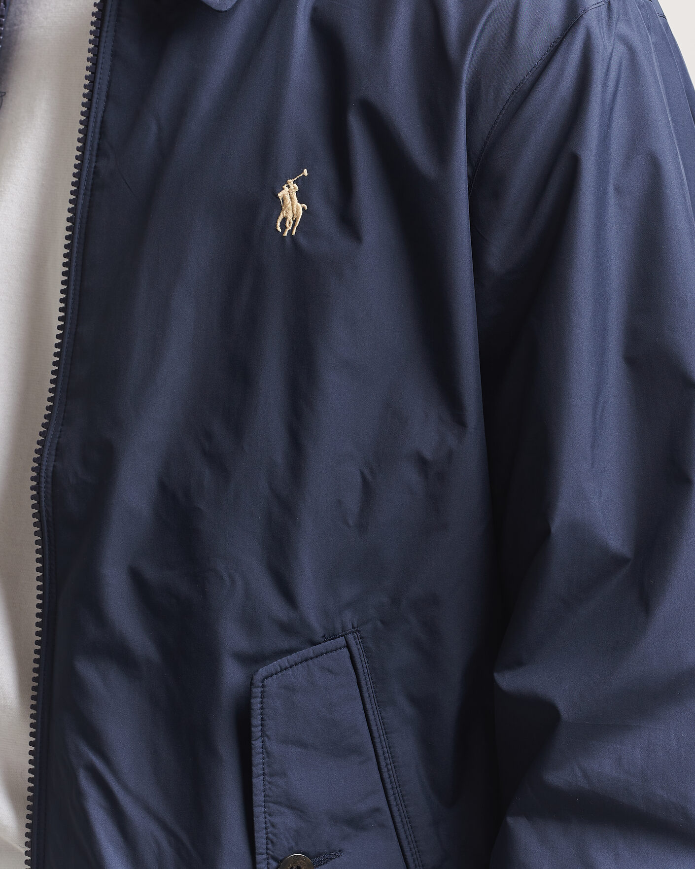 Heren | Jassen | Polo Ralph Lauren | Windbreaker Packable Jacket Navy