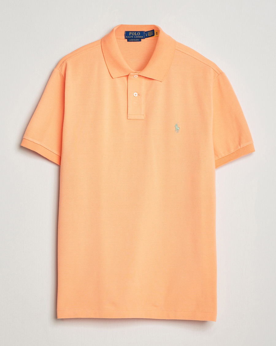 Heren | Polo's | Polo Ralph Lauren | Custom Slim Fit Polo Pompano Orange