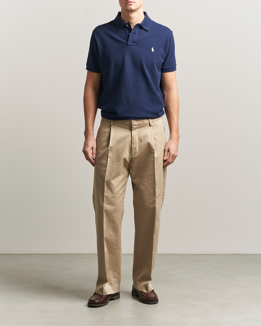 Heren | Polo's | Polo Ralph Lauren | Custom Slim Fit Polo Navy