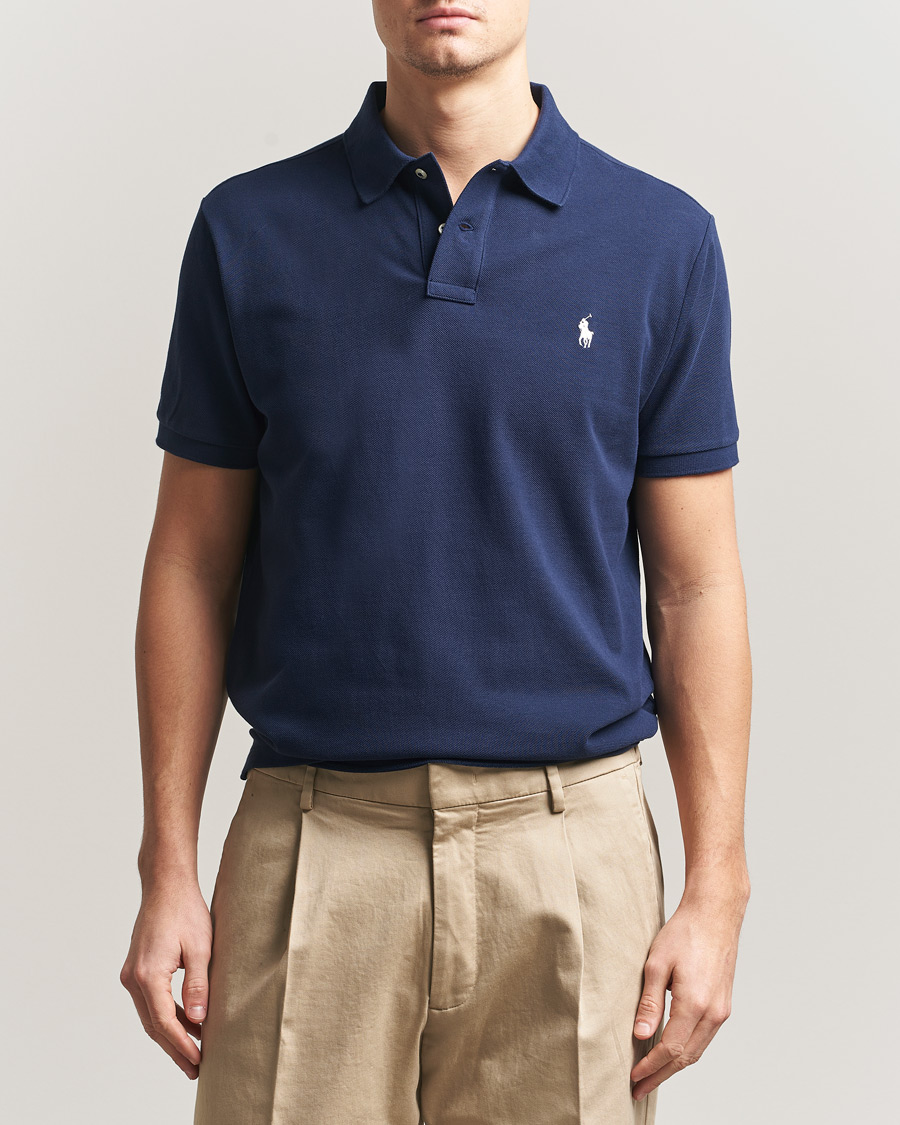 Heren | Polo's | Polo Ralph Lauren | Custom Slim Fit Polo Navy