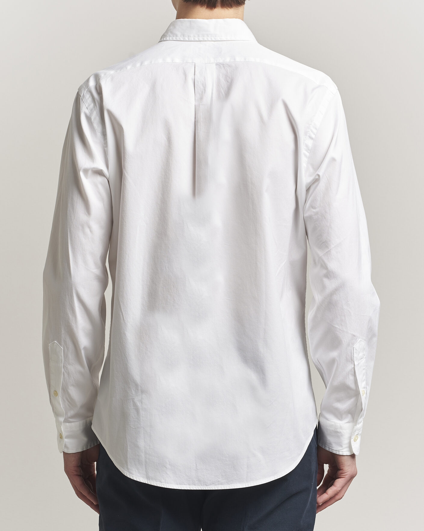 Heren | Overhemden | Polo Ralph Lauren | Custom Fit Garment Twill Shirt White