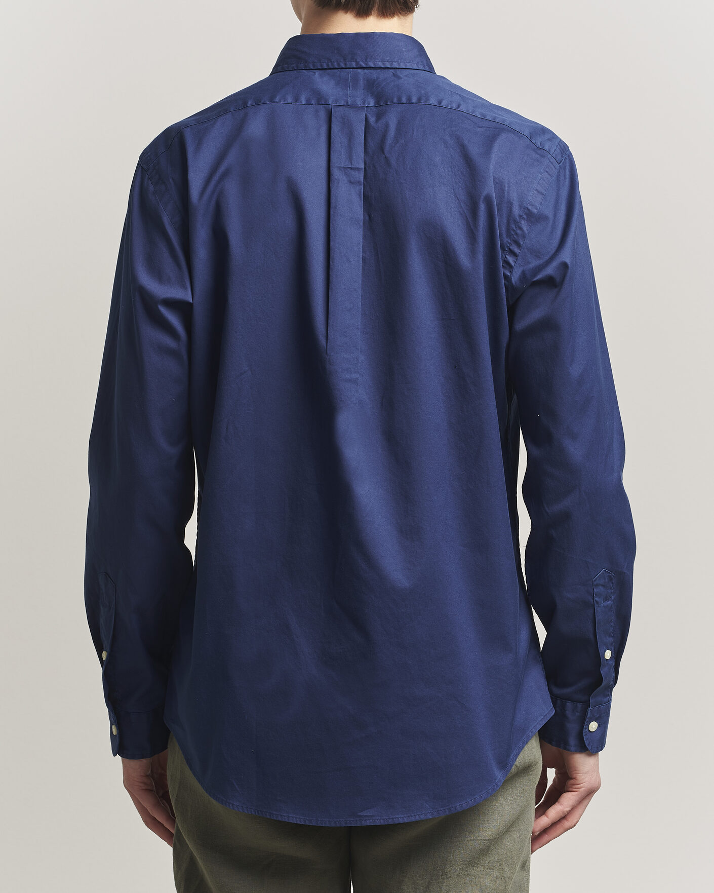 Heren | Overhemden | Polo Ralph Lauren | Custom Fit Garment Twill Shirt Newport Navy