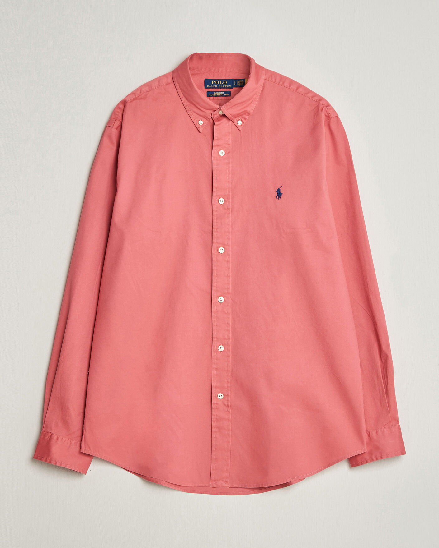 Heren | Overhemden | Polo Ralph Lauren | Custom Fit Garment Twill Shirt Adirondack Berry