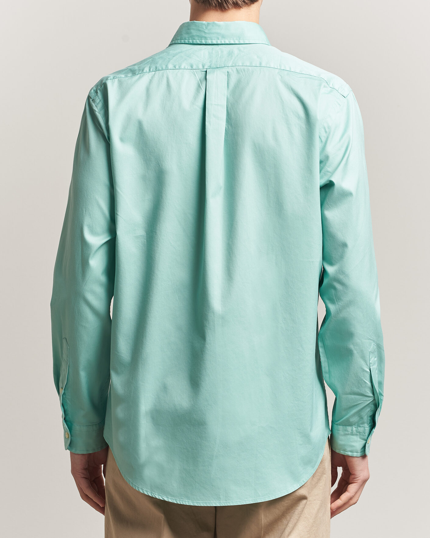Heren | Overhemden | Polo Ralph Lauren | Custom Fit Garment Twill Shirt Celadon