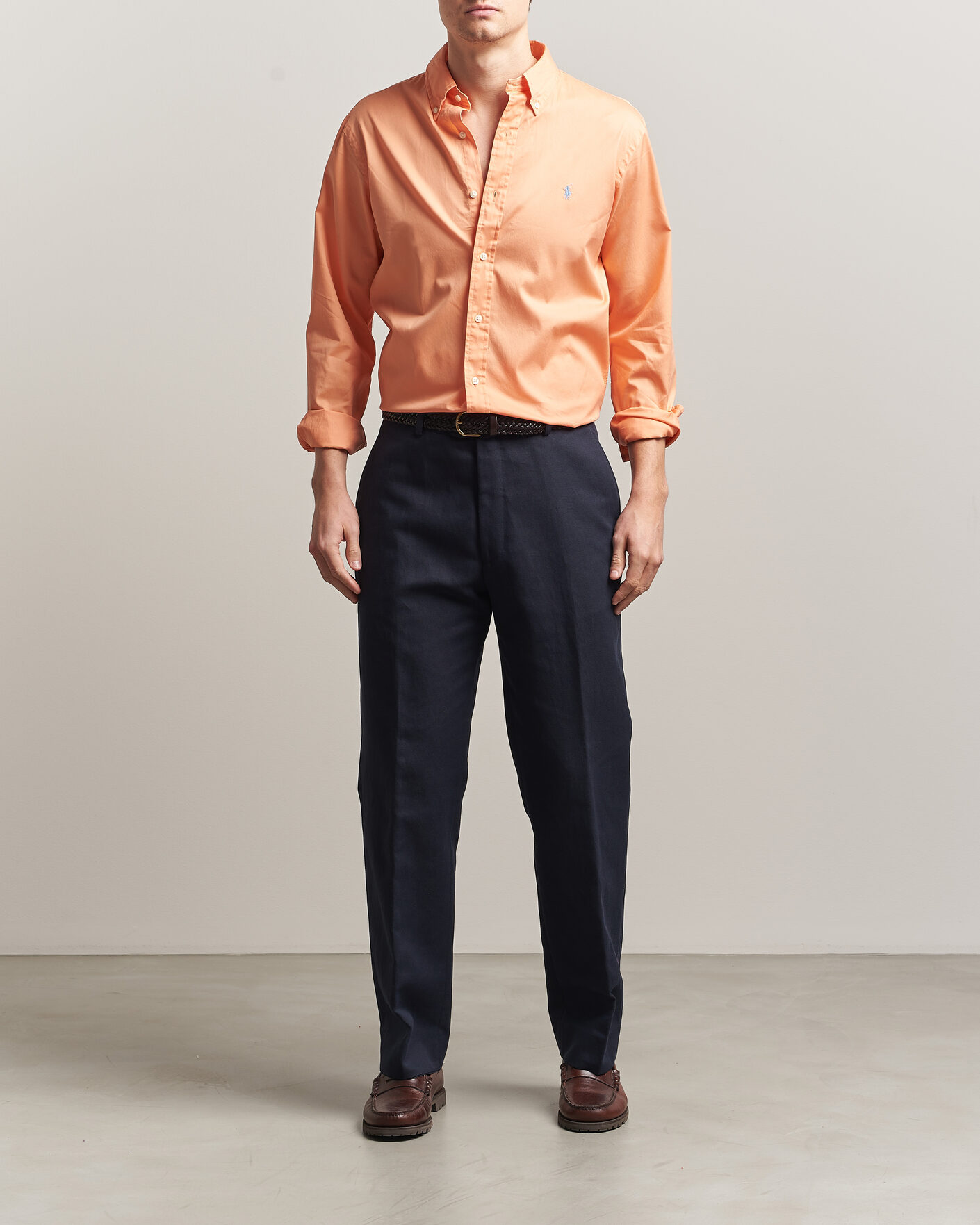 Heren | Overhemden | Polo Ralph Lauren | Custom Fit Garment Twill Shirt Poppy