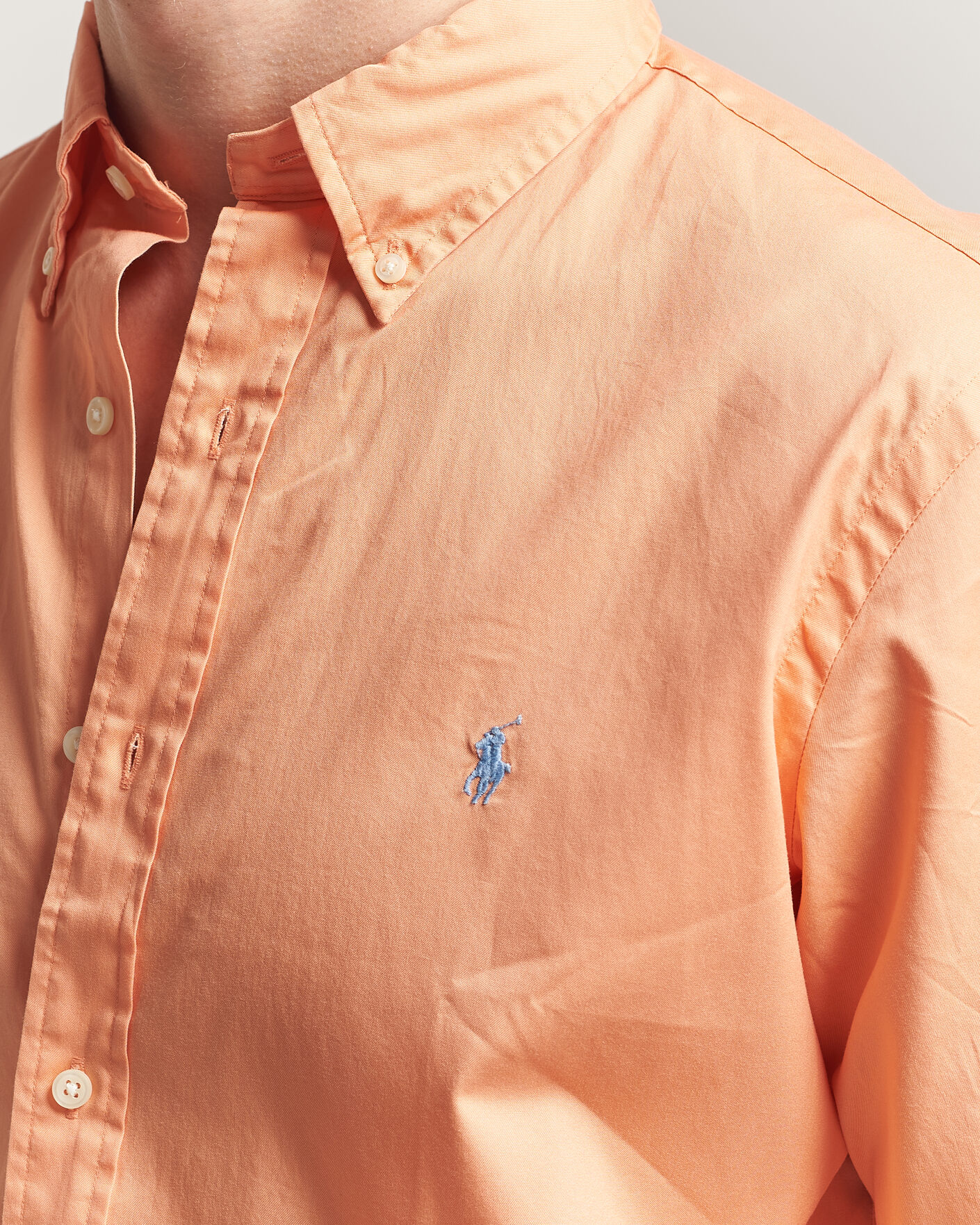 Heren | Overhemden | Polo Ralph Lauren | Custom Fit Garment Twill Shirt Poppy