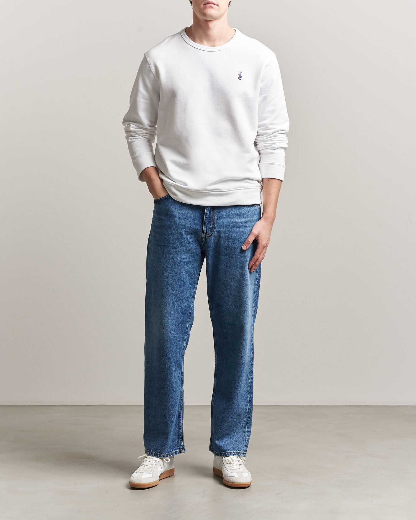 Heren | Truien | Polo Ralph Lauren | Island Terry Sweatshirt White