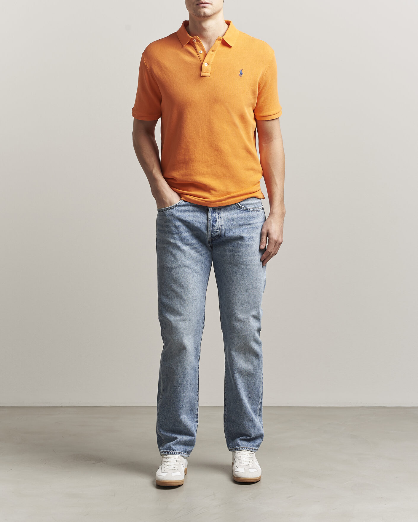 Heren | Polo's | Polo Ralph Lauren | Island Terry Polo Resort Orange