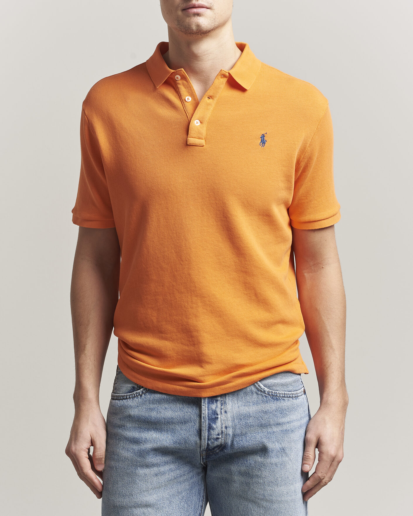 Heren | Polo's | Polo Ralph Lauren | Island Terry Polo Resort Orange
