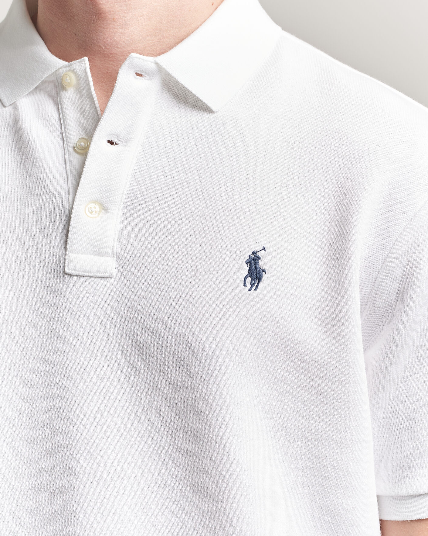 Heren | Polo's | Polo Ralph Lauren | Island Terry Polo White