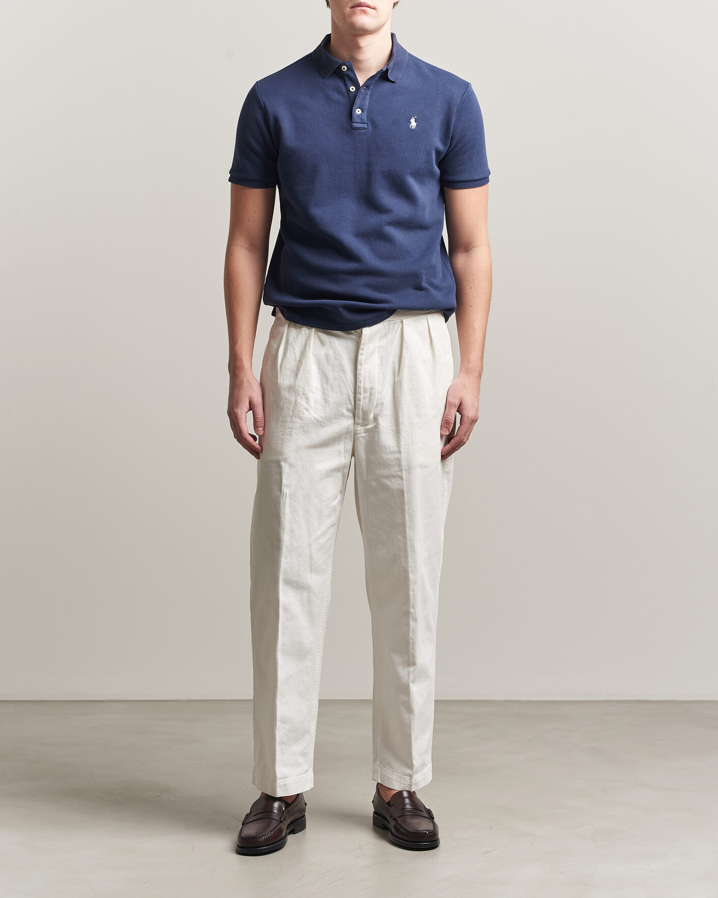 Heren | Polo's | Polo Ralph Lauren | Island Terry Polo Newport Navy