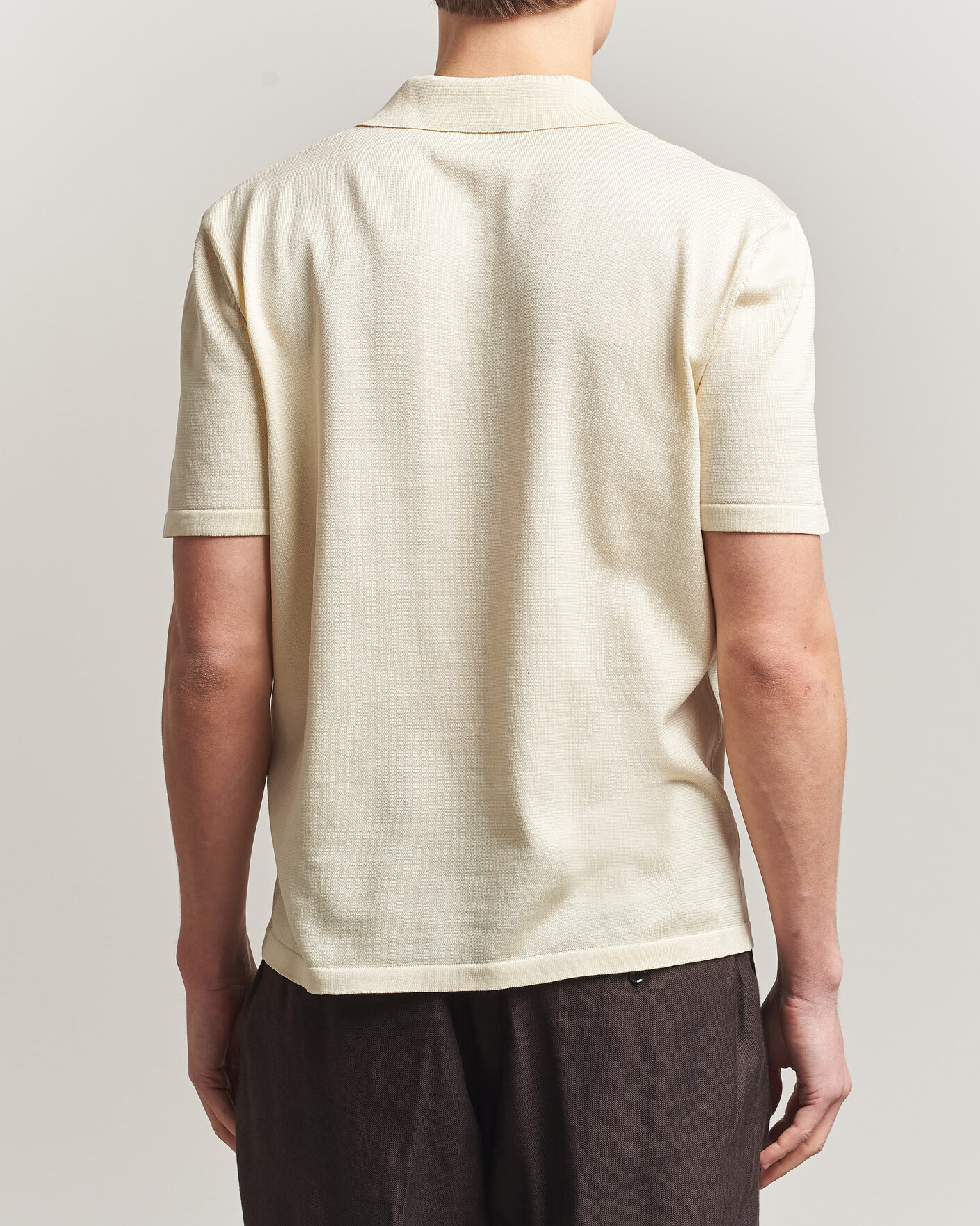 Heren | Polo's | A.P.C. | Colin Knitted Polo Ecru