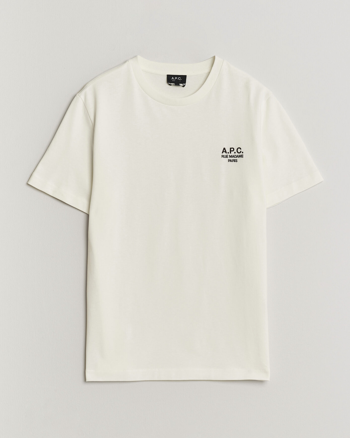Heren | T-shirts | A.P.C. | Rue Madame T-Shirt Off White