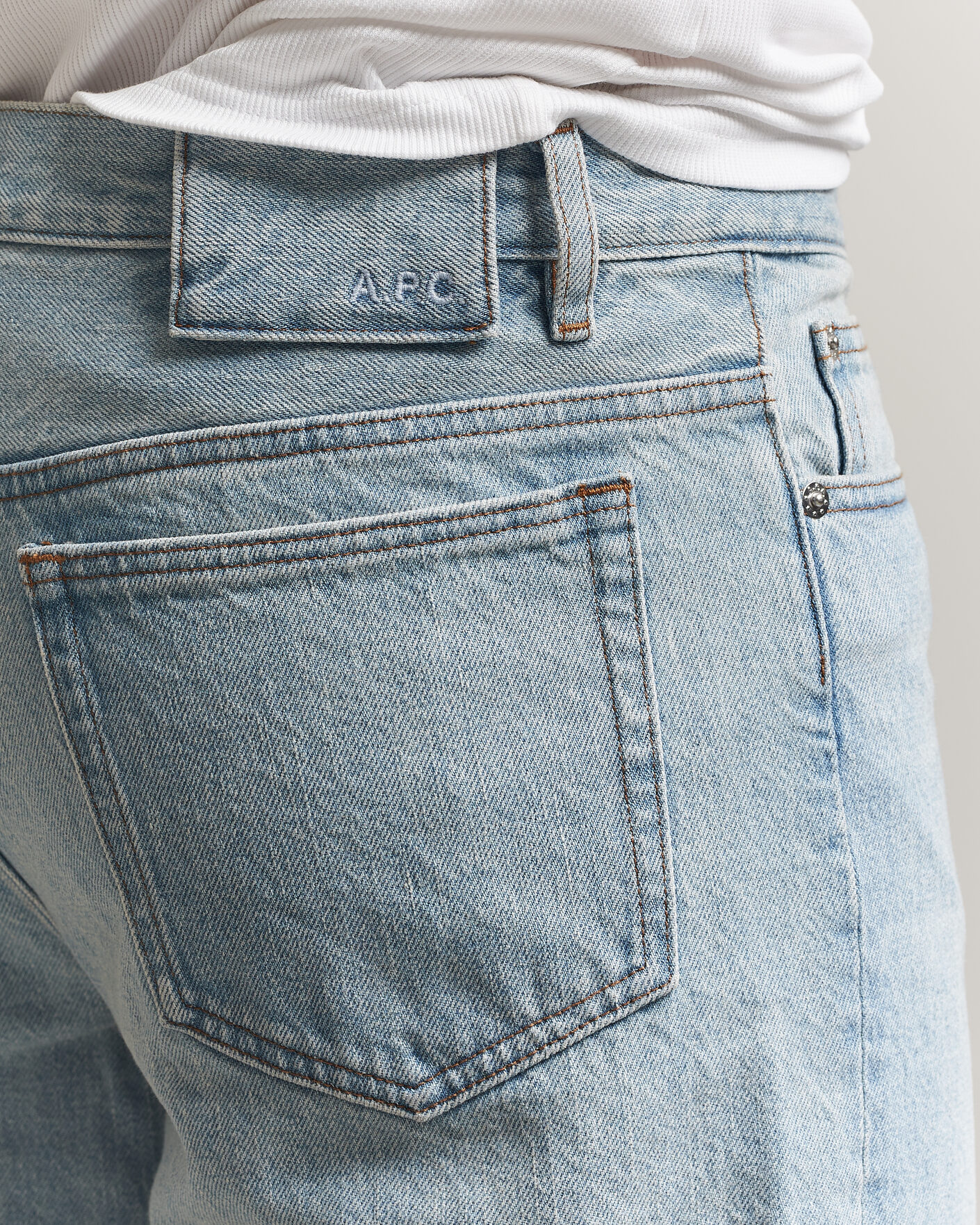 Heren | Jeans | A.P.C. | Martin Jeans Light Blue