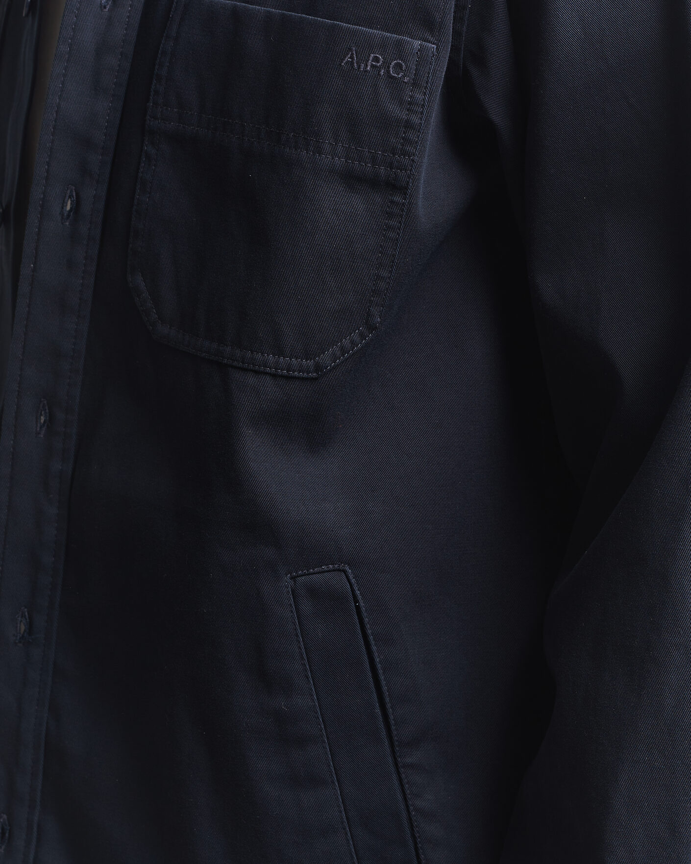 Heren | Overhemden | A.P.C. | Noah Cotton Overshirt Dark Navy