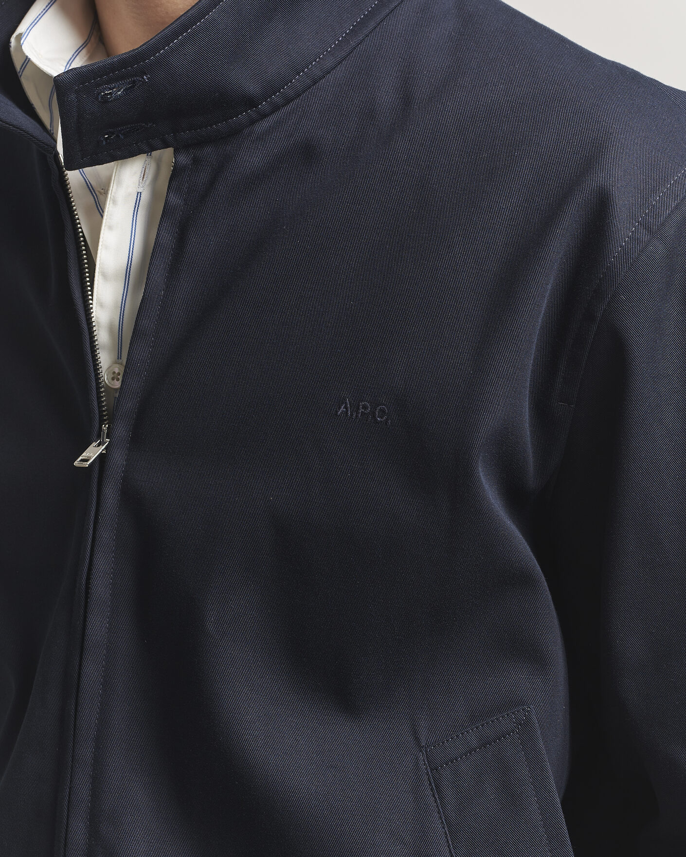 Heren | Jassen | A.P.C. | Zipped Jacket Dark Navy