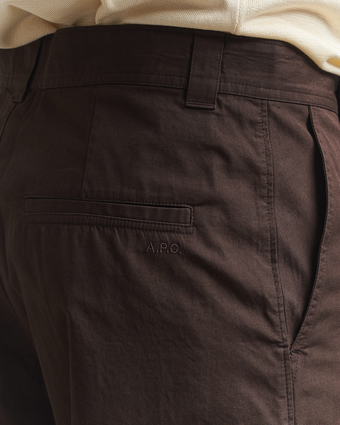 Heren | Broeken | A.P.C. | Dan Cotton Chinos Dark Brown