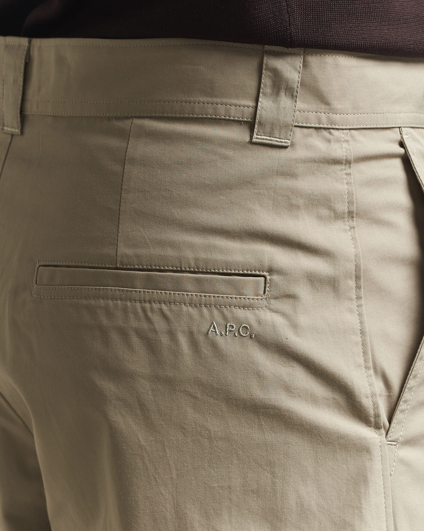 Heren | Broeken | A.P.C. | Dan Cotton Chinos Sage Green