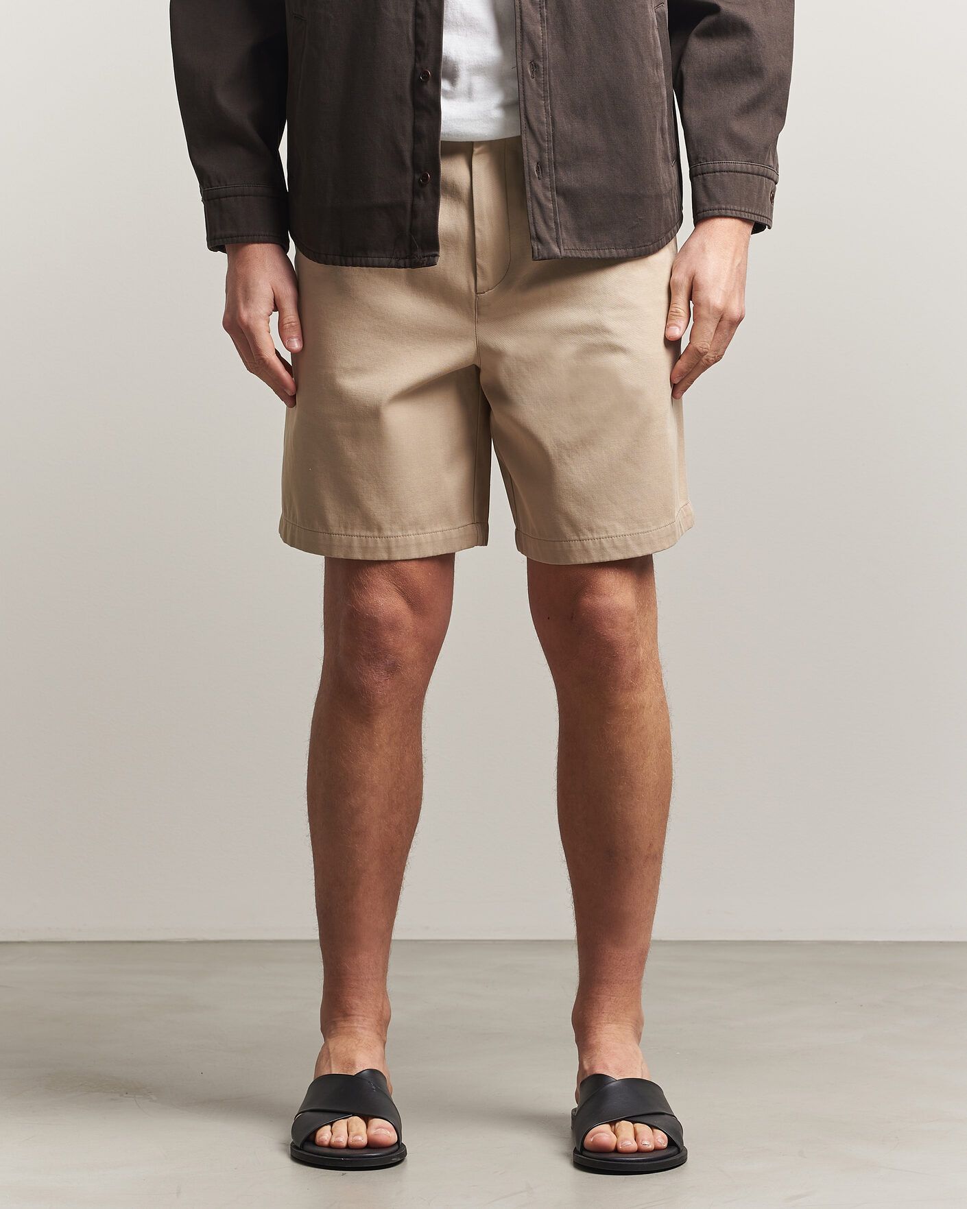 Heren | Korte broek | A.P.C. | Otis Cotton Chino Shorts Beige