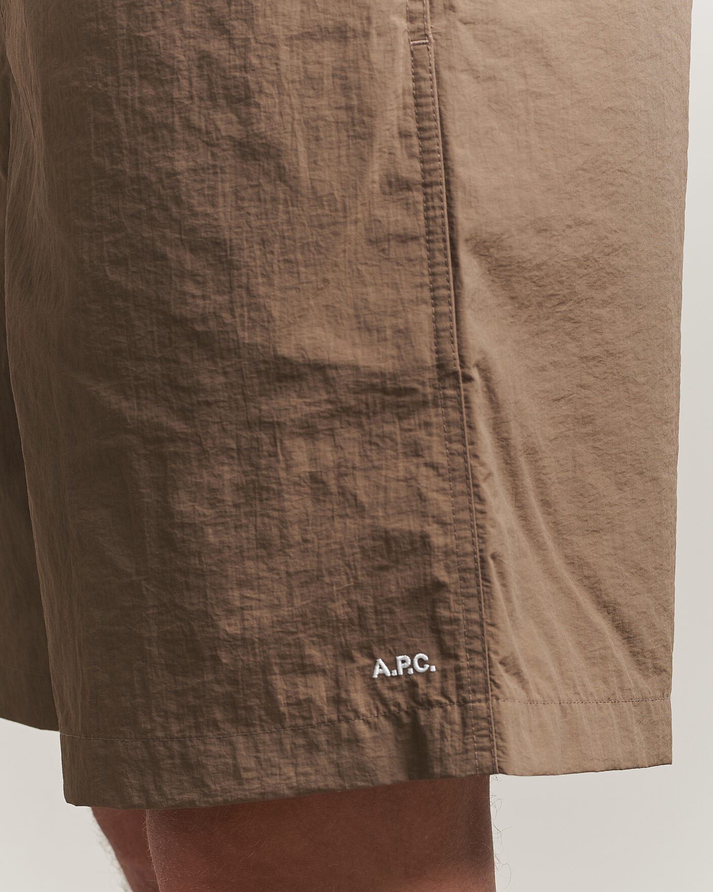 Heren | Korte broek | A.P.C. | Rio Drawstring Shorts Dark Beige