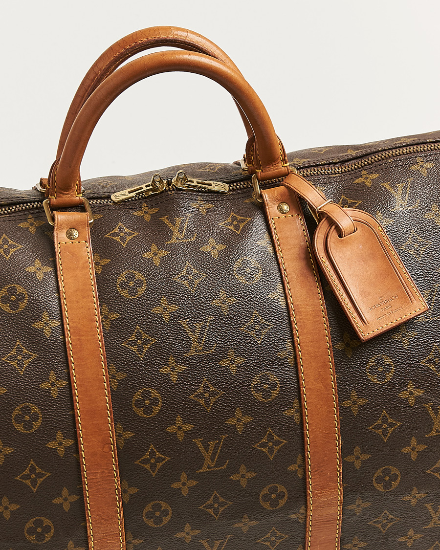 Heren | Pre-Owned & Vintage Bags | Louis Vuitton Pre-Owned | Keepall Bandouliére 60 Monogram